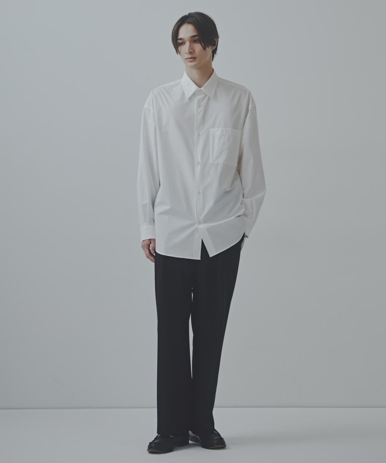 「Commonuse」SOLOTEX リラクシングプレーンシャツ
