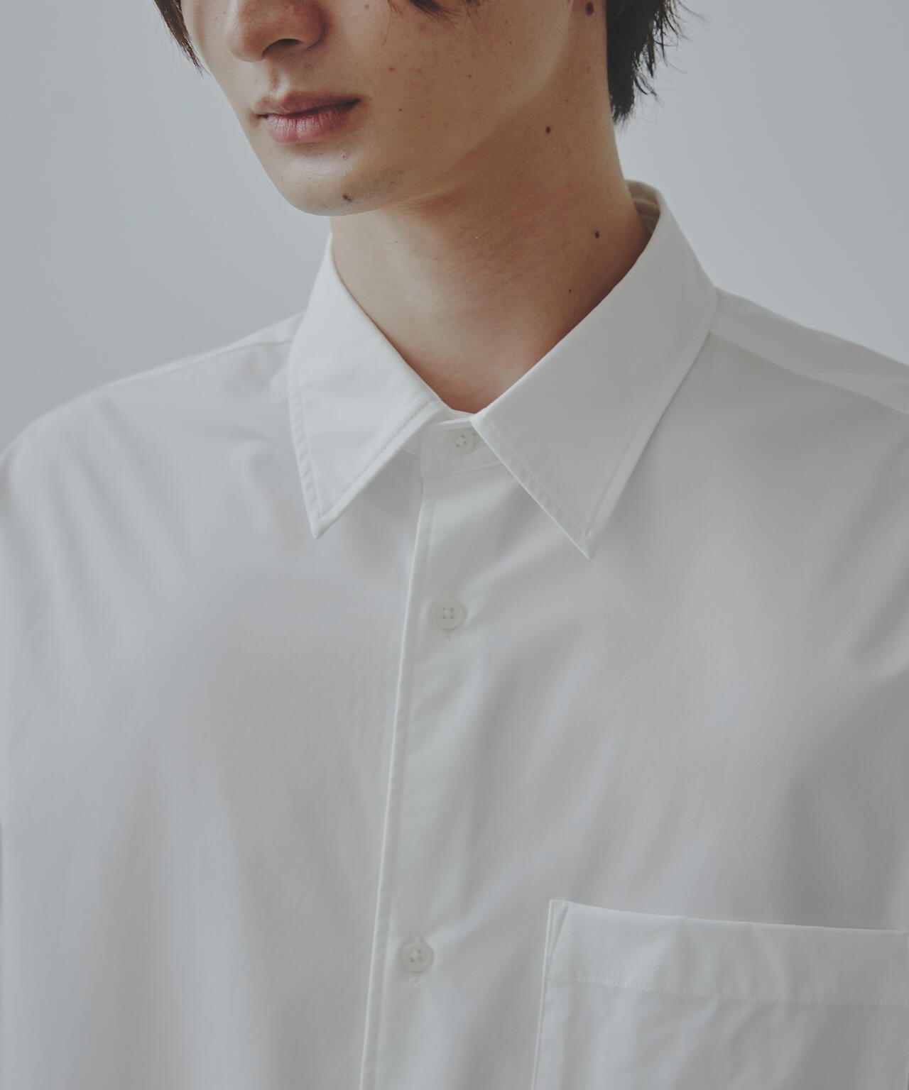 「Commonuse」SOLOTEX リラクシングプレーンシャツ