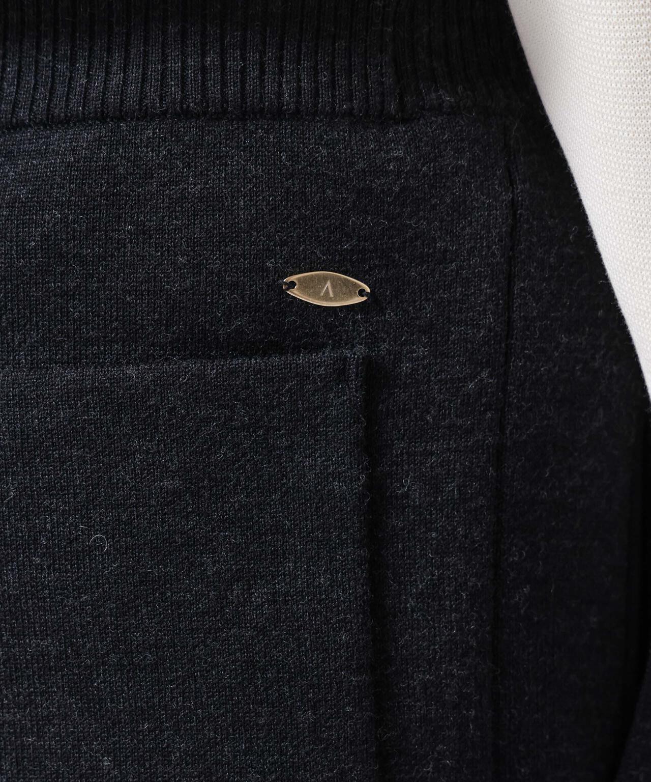 ｢ASSEMBLANC｣接結ウールニットパンツ