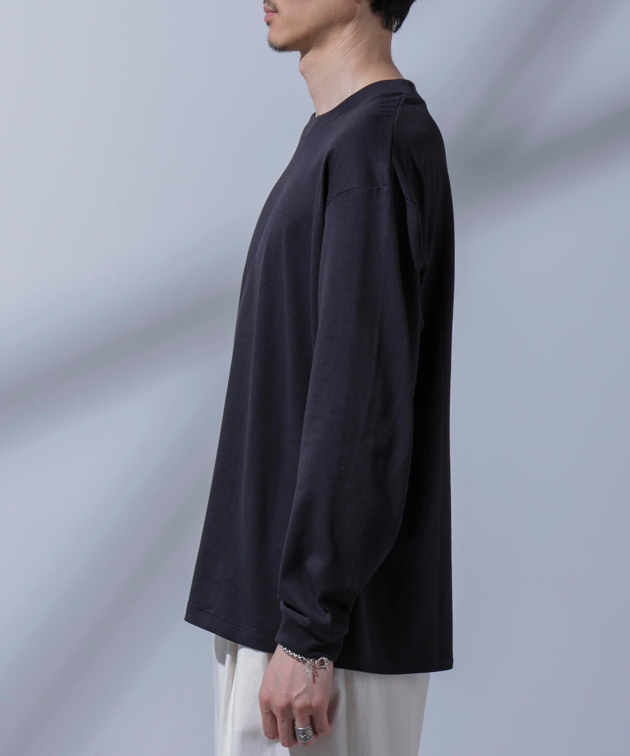 Anti Soaked(R) 汗染み防止 ビッグTシャツ 長袖