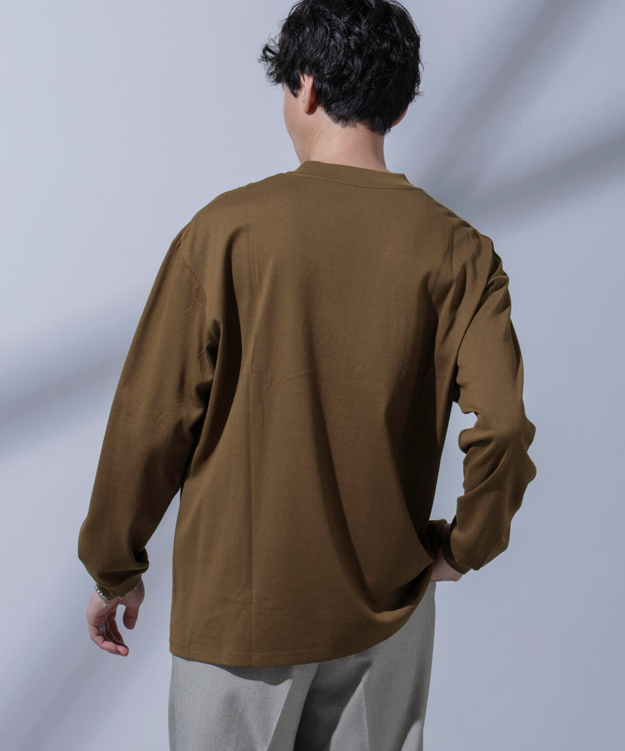 Anti Soaked(R) 汗染み防止 ビッグTシャツ 長袖