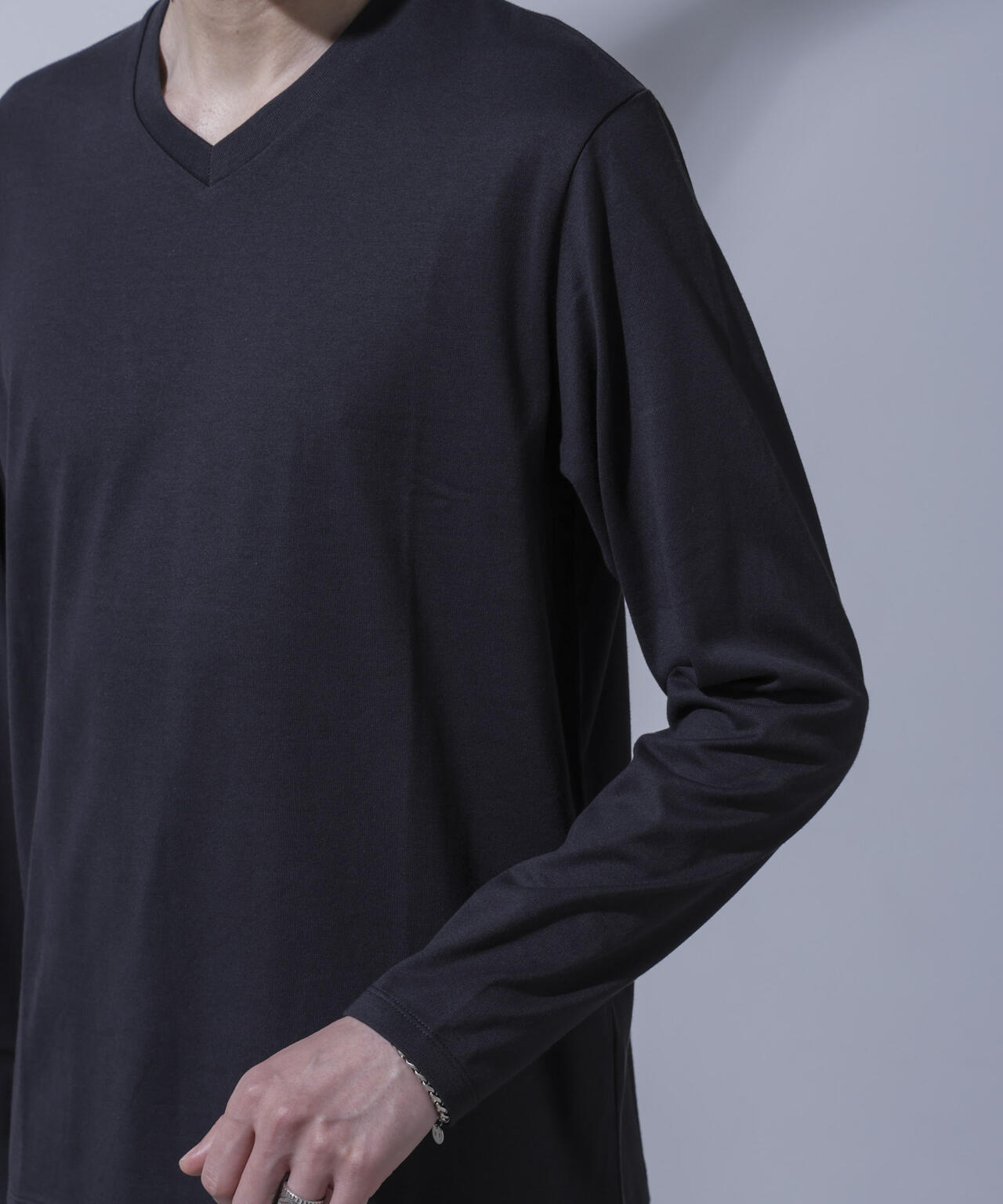 Anti Soaked(R)  汗染み防止 VネックTシャツ