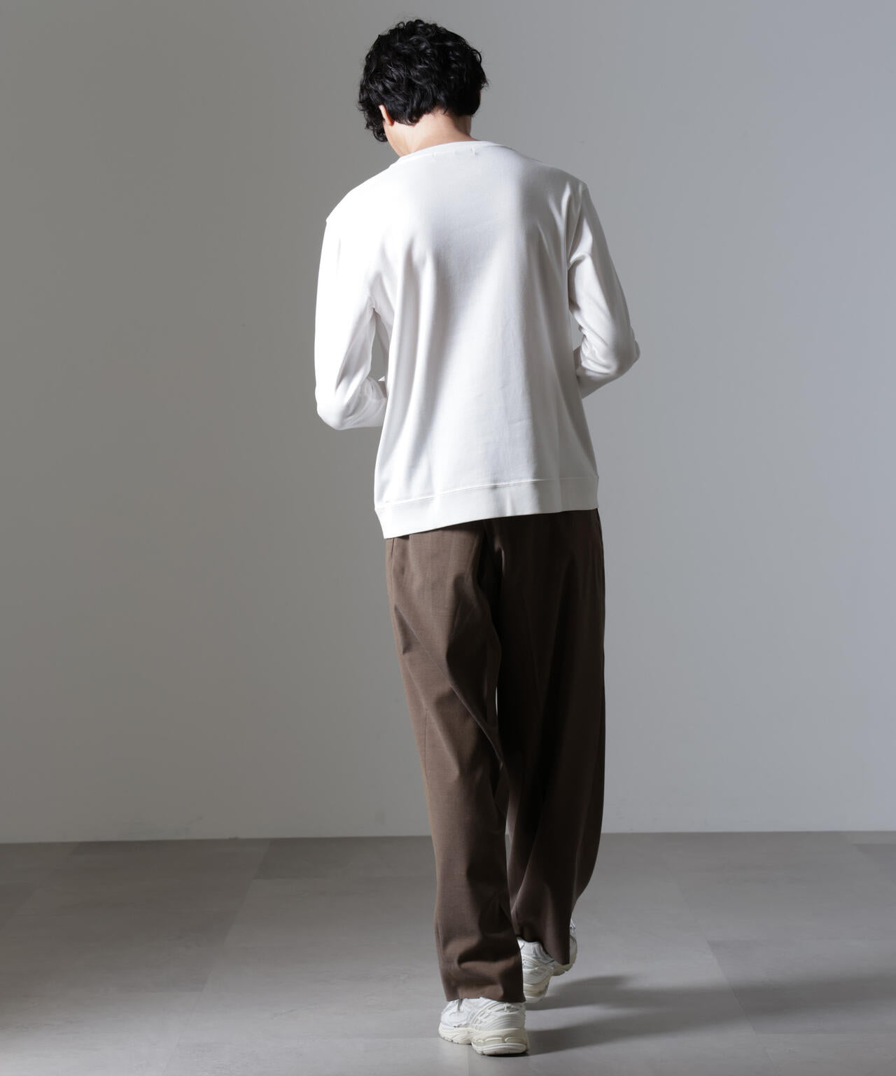 ｢FORMAL JERSEY｣クルーネックカットソー長袖