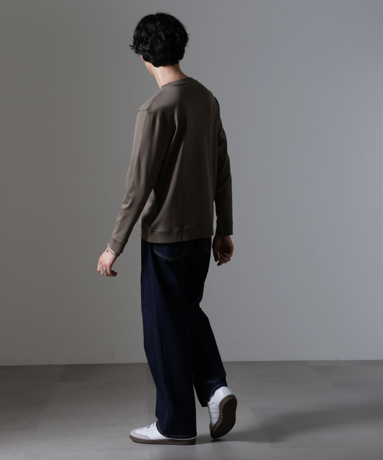 ｢FORMAL JERSEY｣クルーネックカットソー長袖