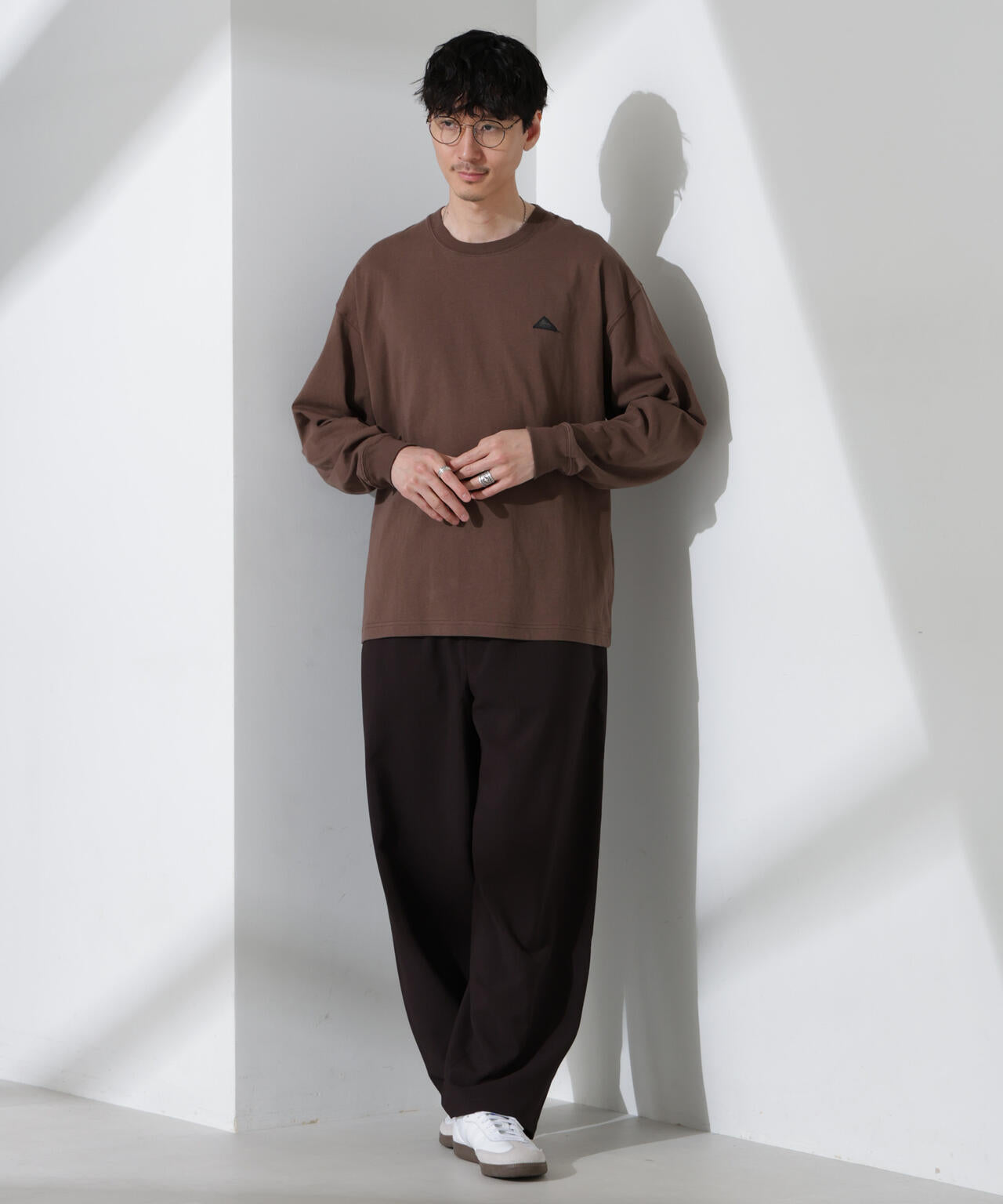 「KELTY×NANO universe」USAコットン天竺Tシャツ長袖