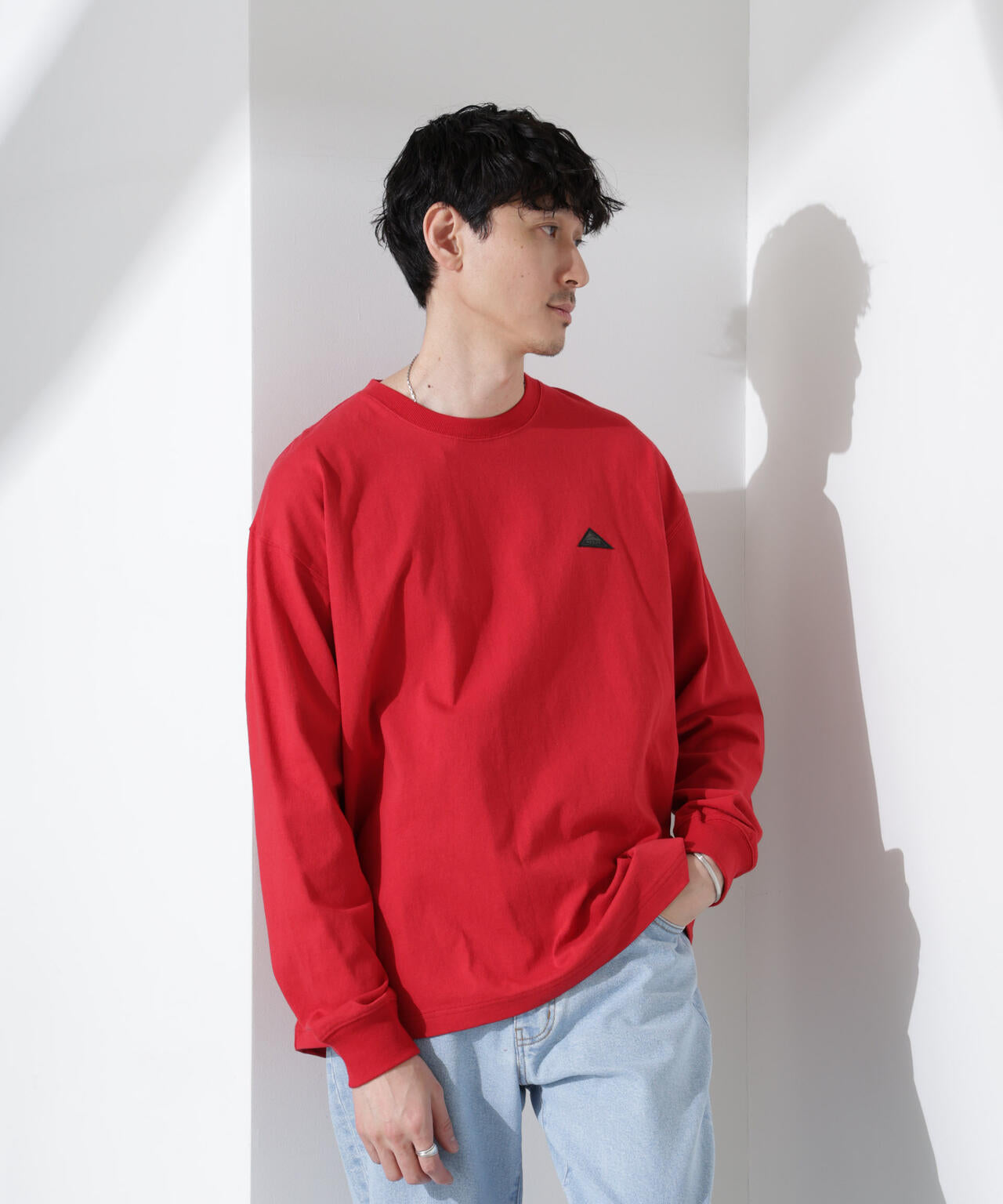 「KELTY×NANO universe」USAコットン天竺Tシャツ長袖