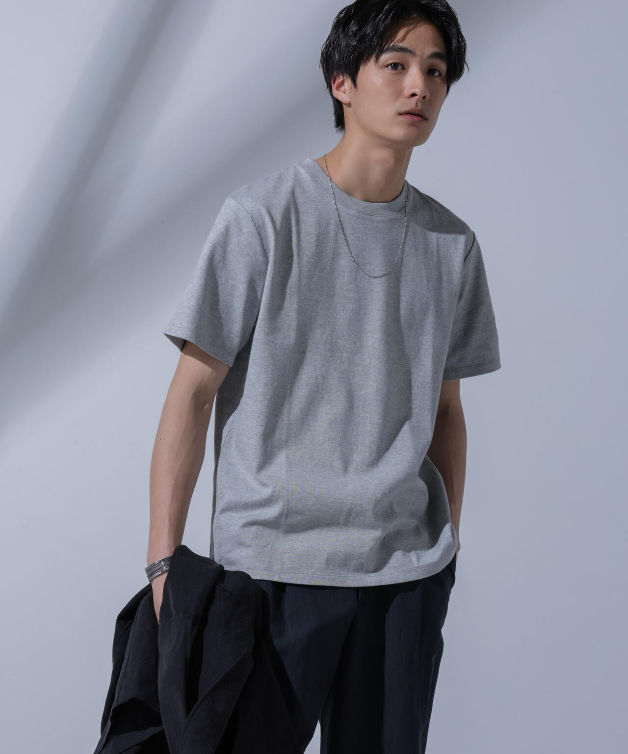 <追加生産>Anti Soaked(R) 汗染み防止 クルーネックTシャツ