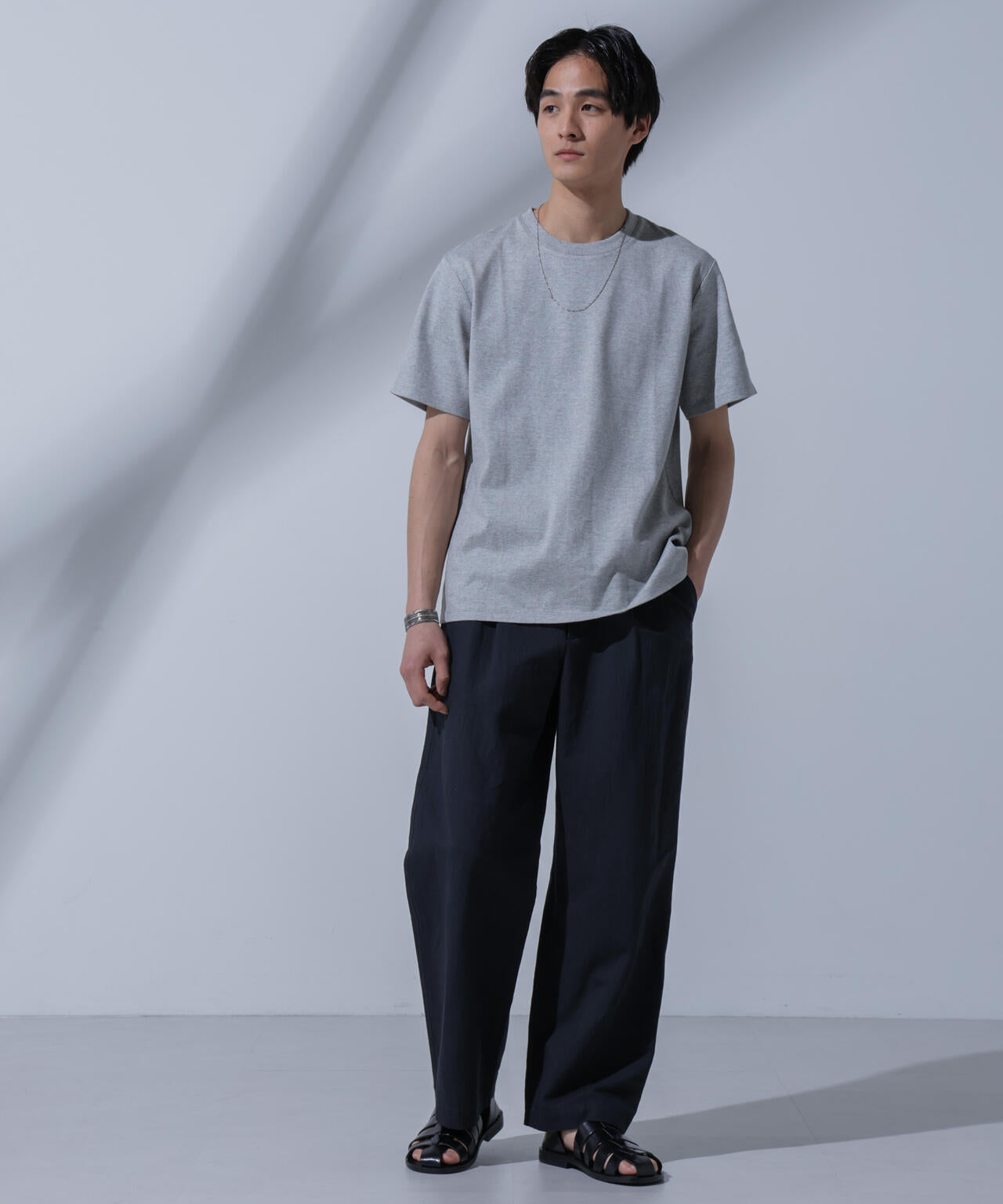 <追加生産>Anti Soaked(R) 汗染み防止 クルーネックTシャツ