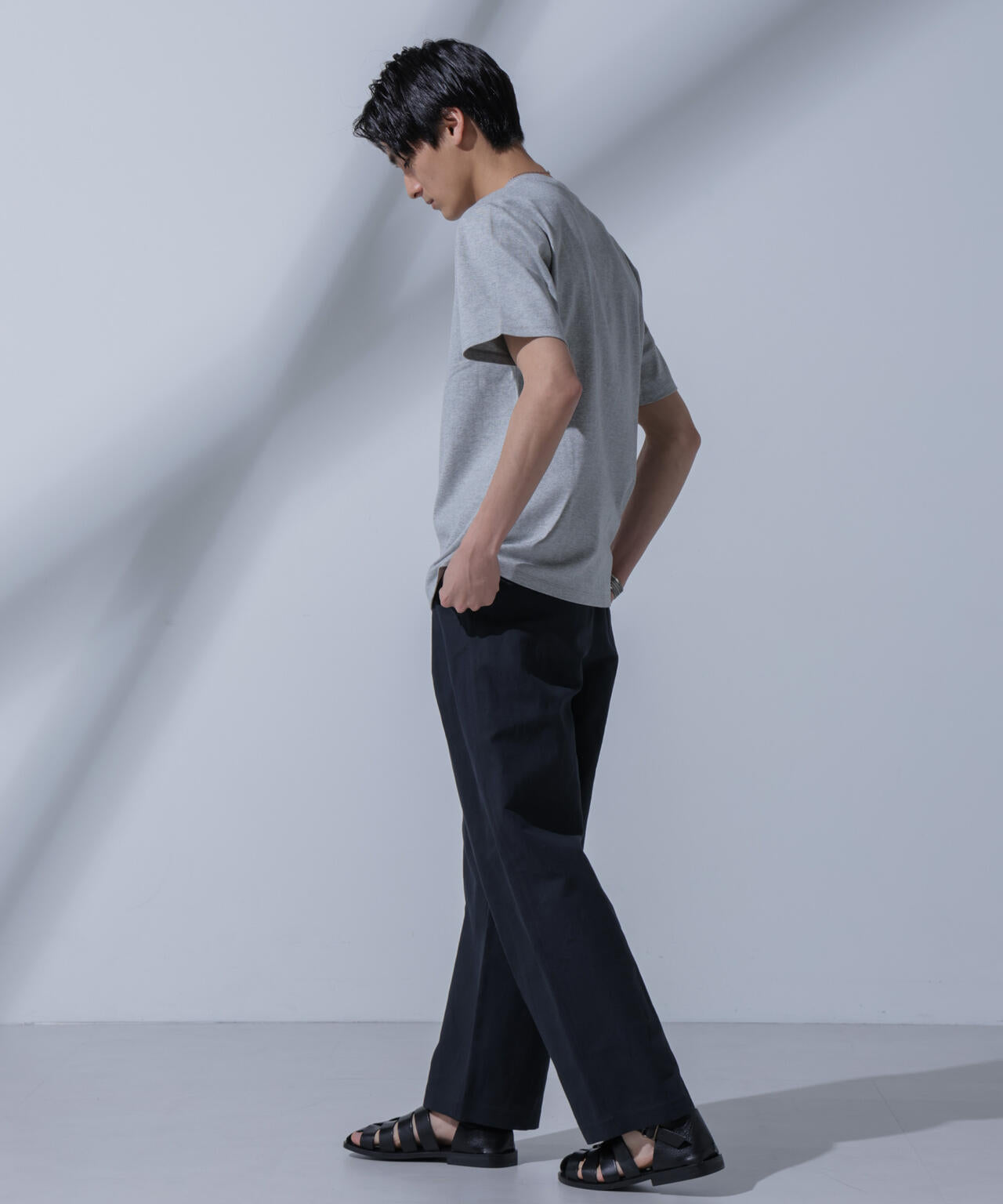 <追加生産>Anti Soaked(R) 汗染み防止 クルーネックTシャツ