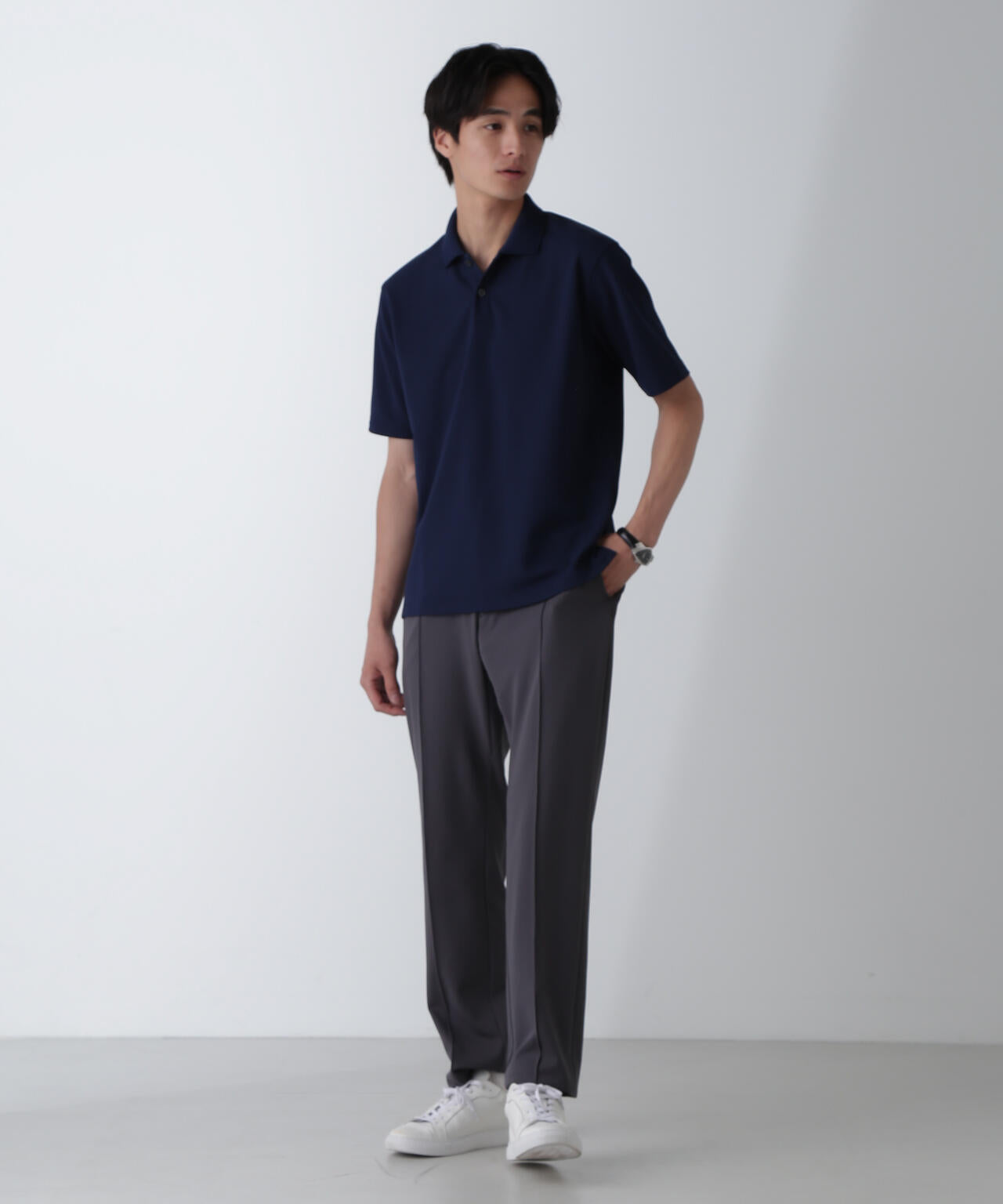 「N TROUSERS PREMIUM」AQUA RHYTHM(R)ストレッチパンツ(セットアップ可)