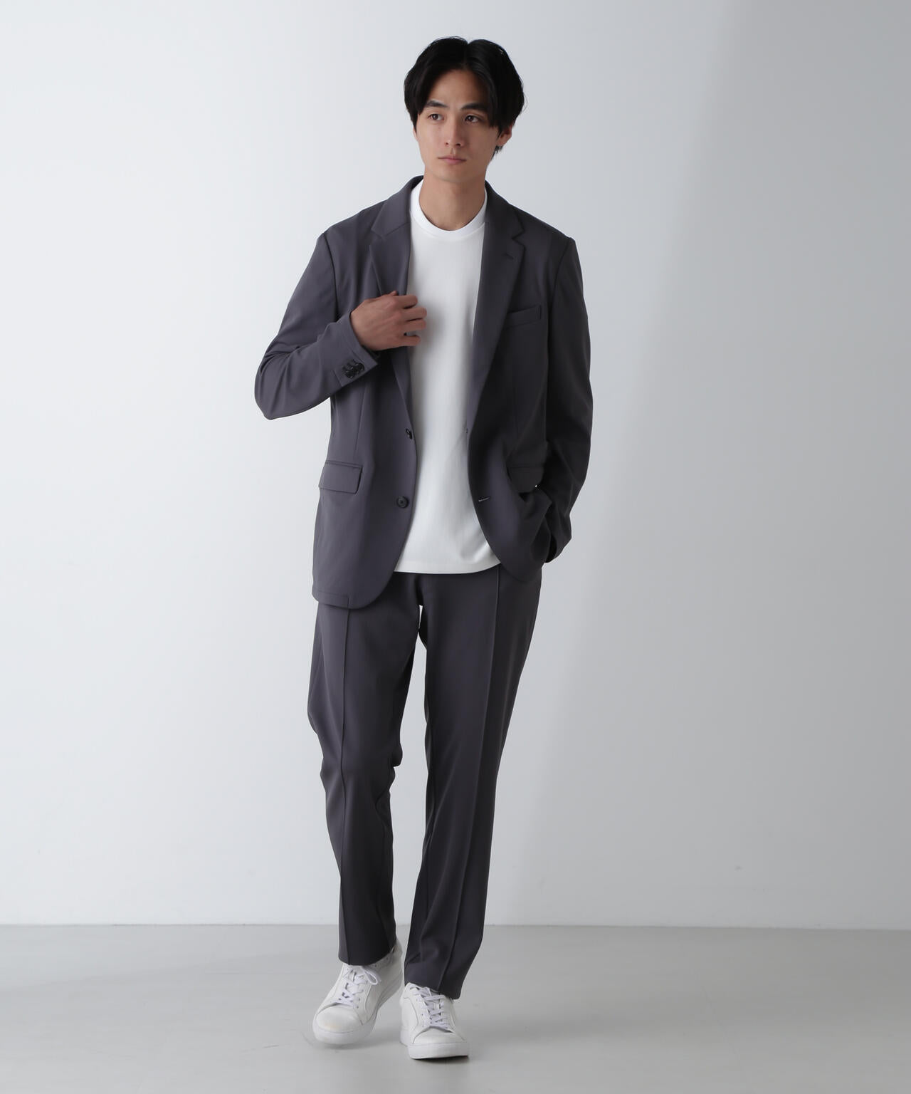 「N TROUSERS PREMIUM」AQUA RHYTHM(R)ストレッチパンツ(セットアップ可)