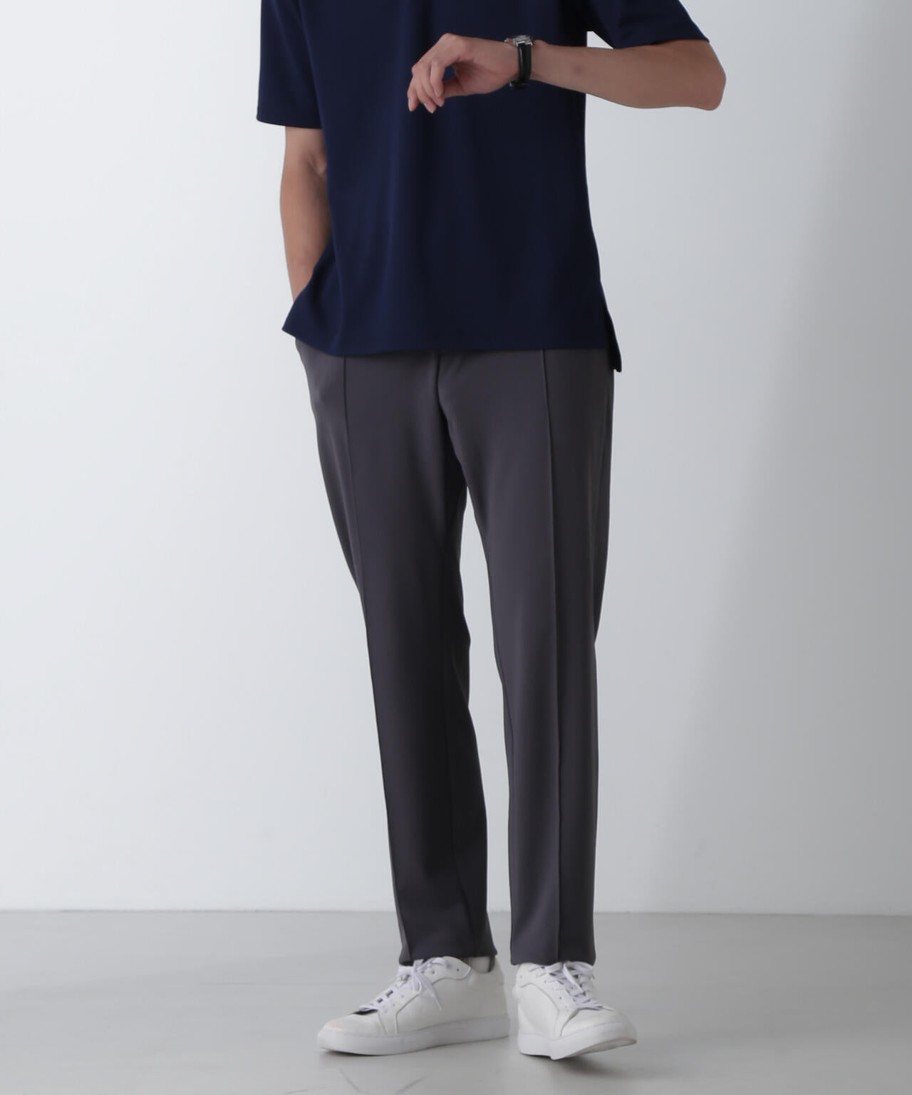 「N TROUSERS PREMIUM」AQUA RHYTHM(R)ストレッチパンツ(セットアップ可)