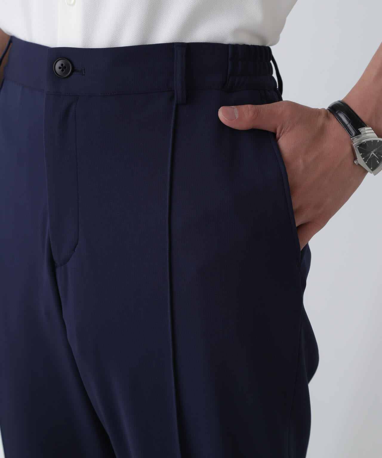 「N TROUSERS PREMIUM」AQUA RHYTHM(R)ストレッチパンツ(セットアップ可)
