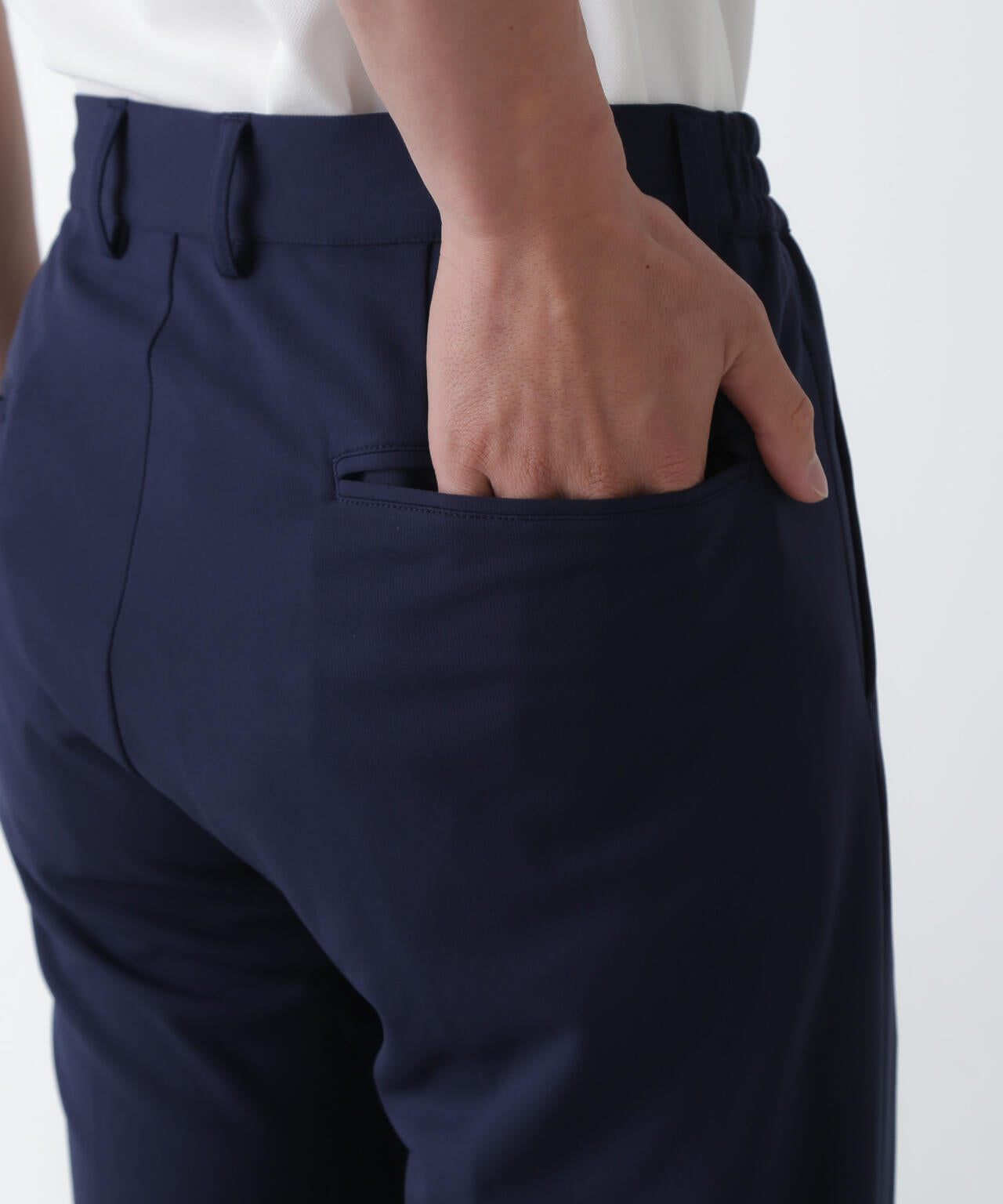 「N TROUSERS PREMIUM」AQUA RHYTHM(R)ストレッチパンツ(セットアップ可)