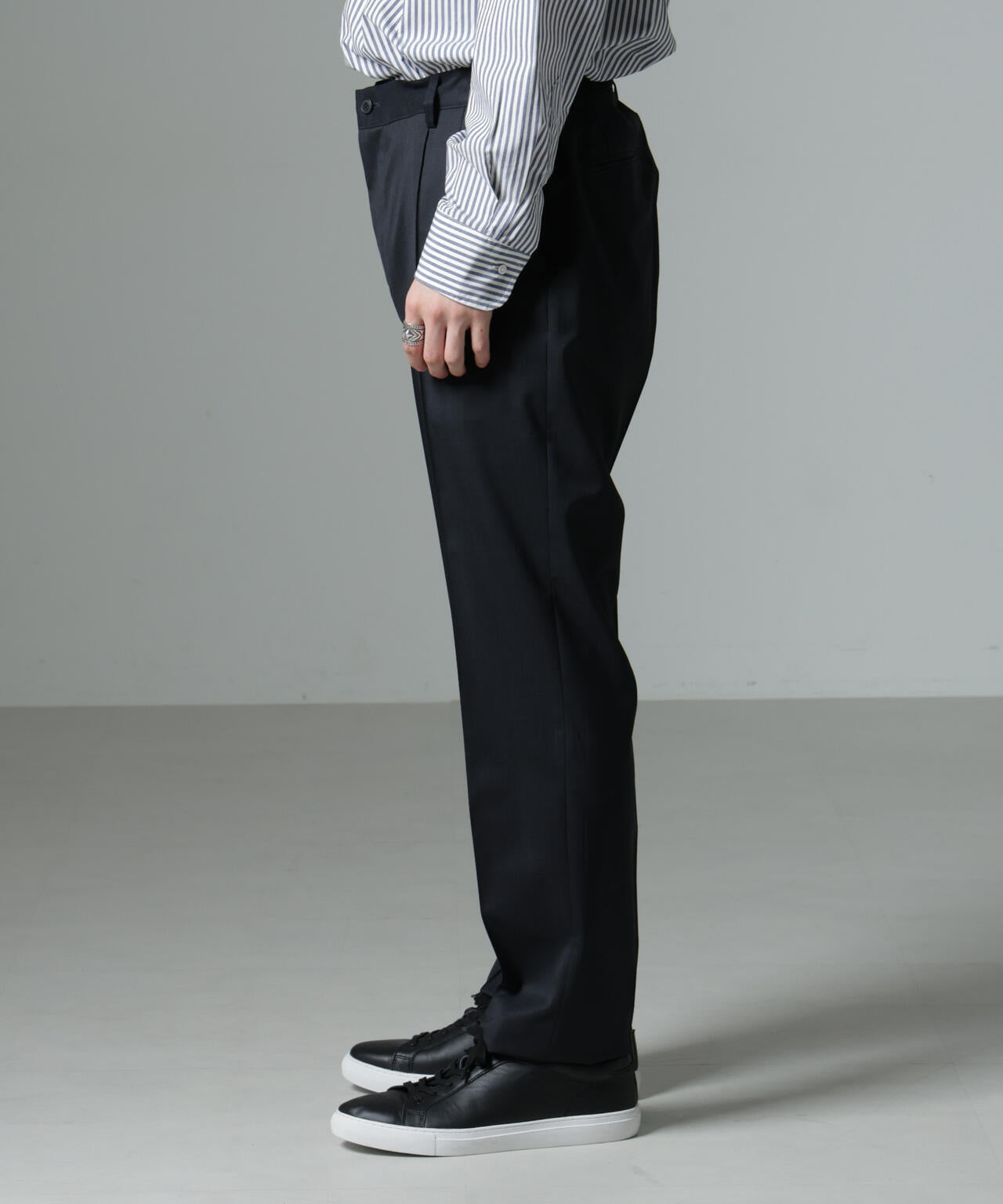 「N TROUSERS PREMIUM」RENU(R)T/Wシャドーチェックパンツ