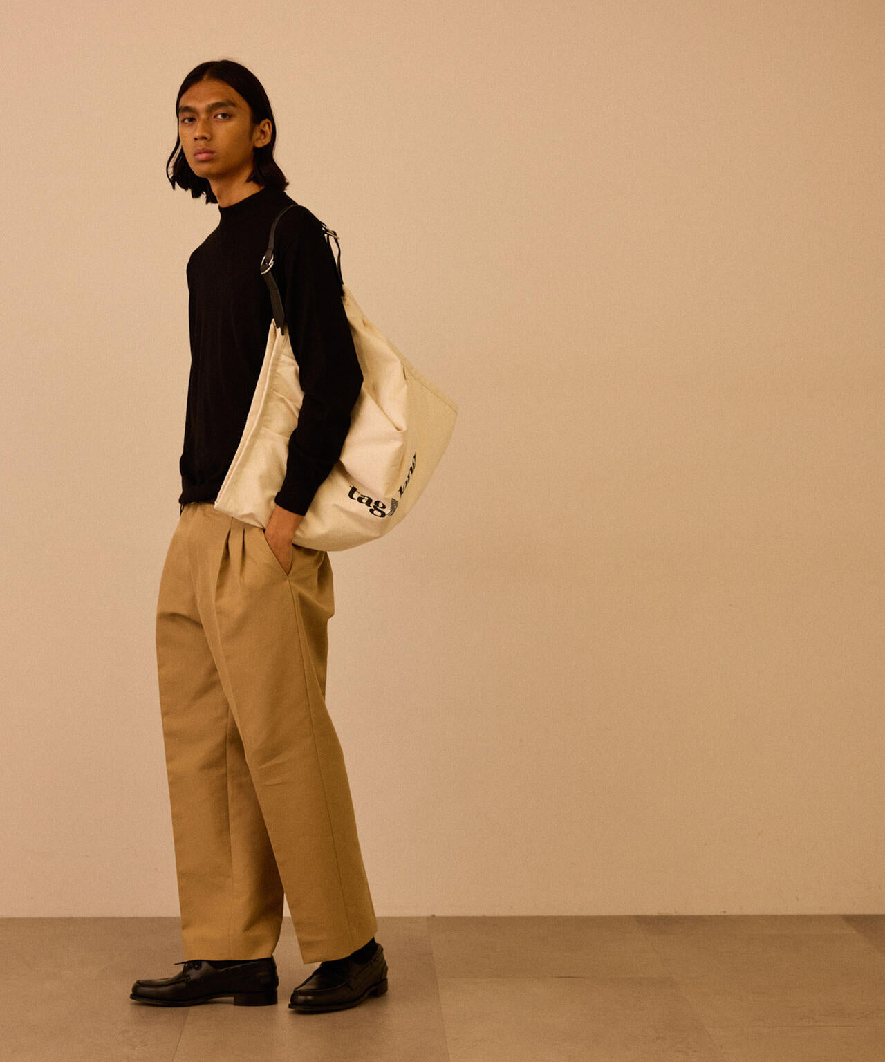 ｢tagAlong｣butterfly canvas logo L