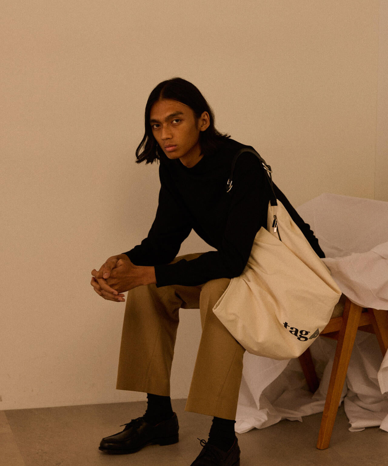 ｢tagAlong｣butterfly canvas logo L