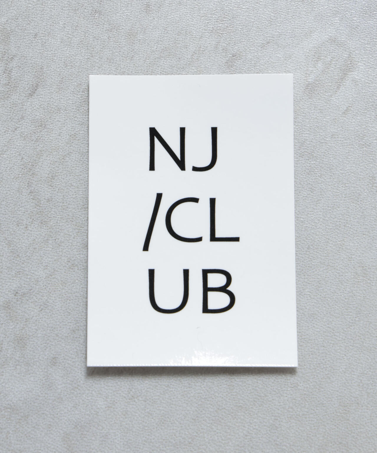 「NJ/CLUB」CARRYSTOCKKIT&BAG ステッカーセット