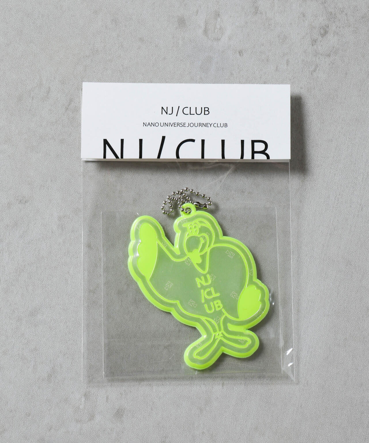 ｢NJ/CLUB｣3M Scotchlite(R) キーチェーン
