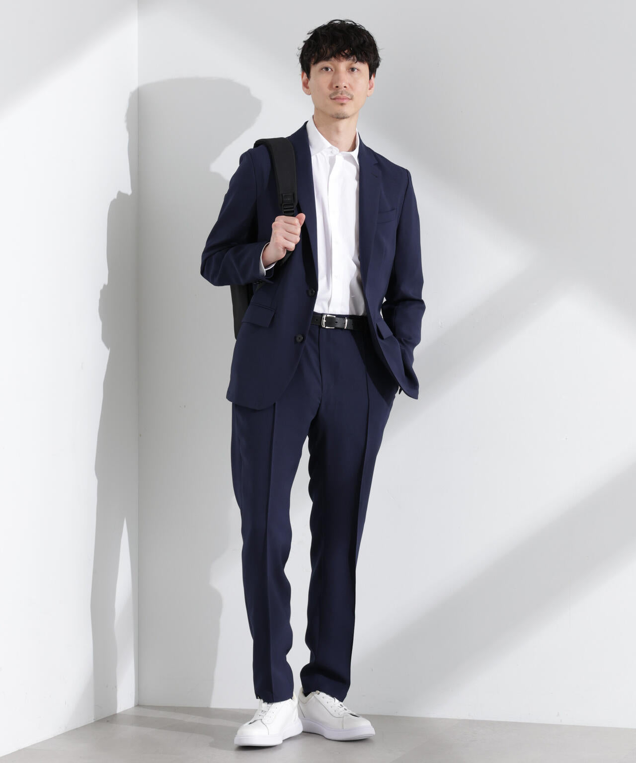 「N JACKET PREMIUM」強撚ピケストレッチジャケット(セットアップ可)