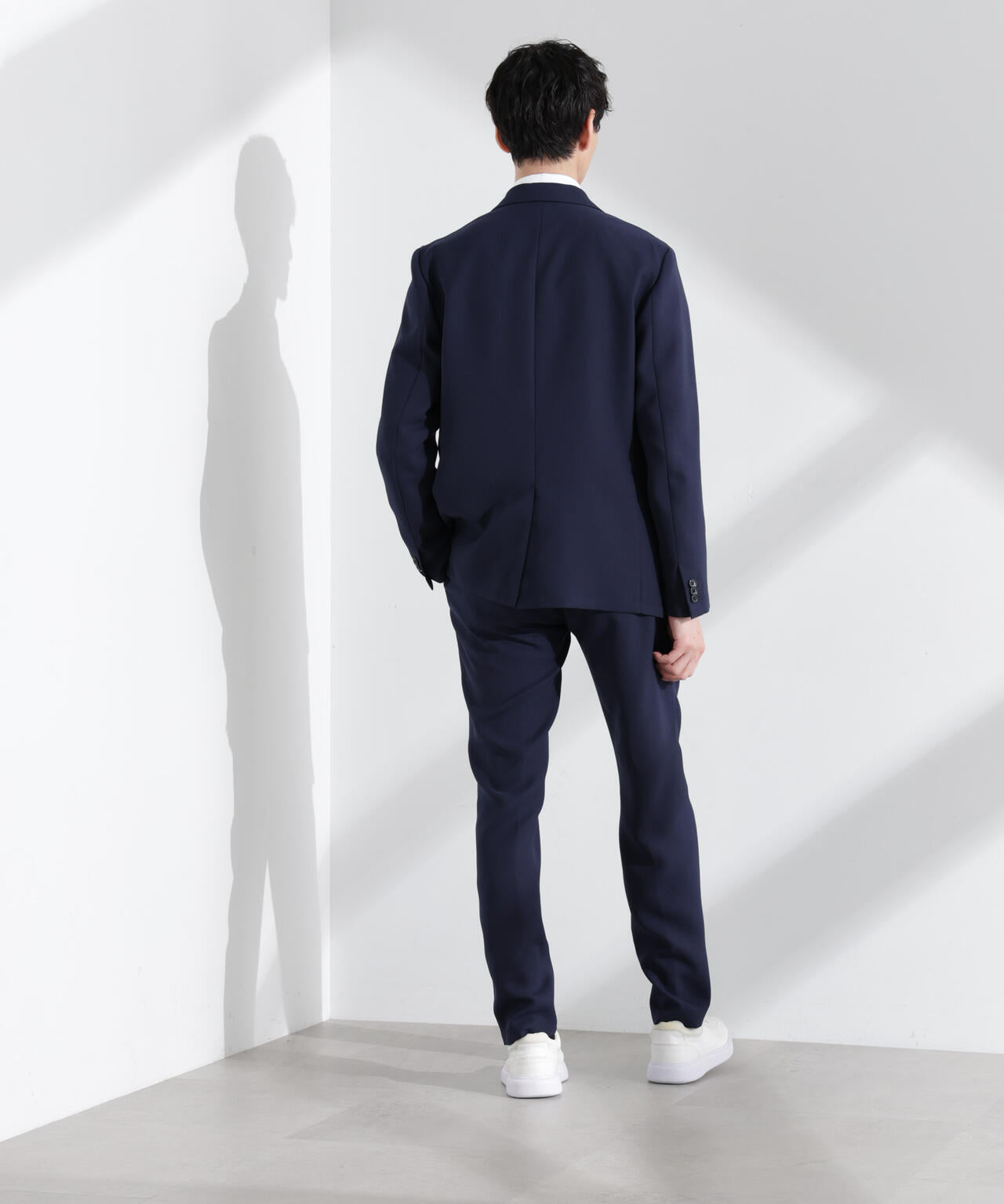 「N JACKET PREMIUM」強撚ピケストレッチジャケット(セットアップ可)