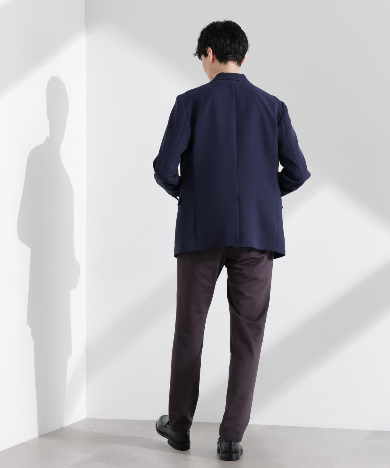「N JACKET PREMIUM」強撚ピケストレッチジャケット(セットアップ可)