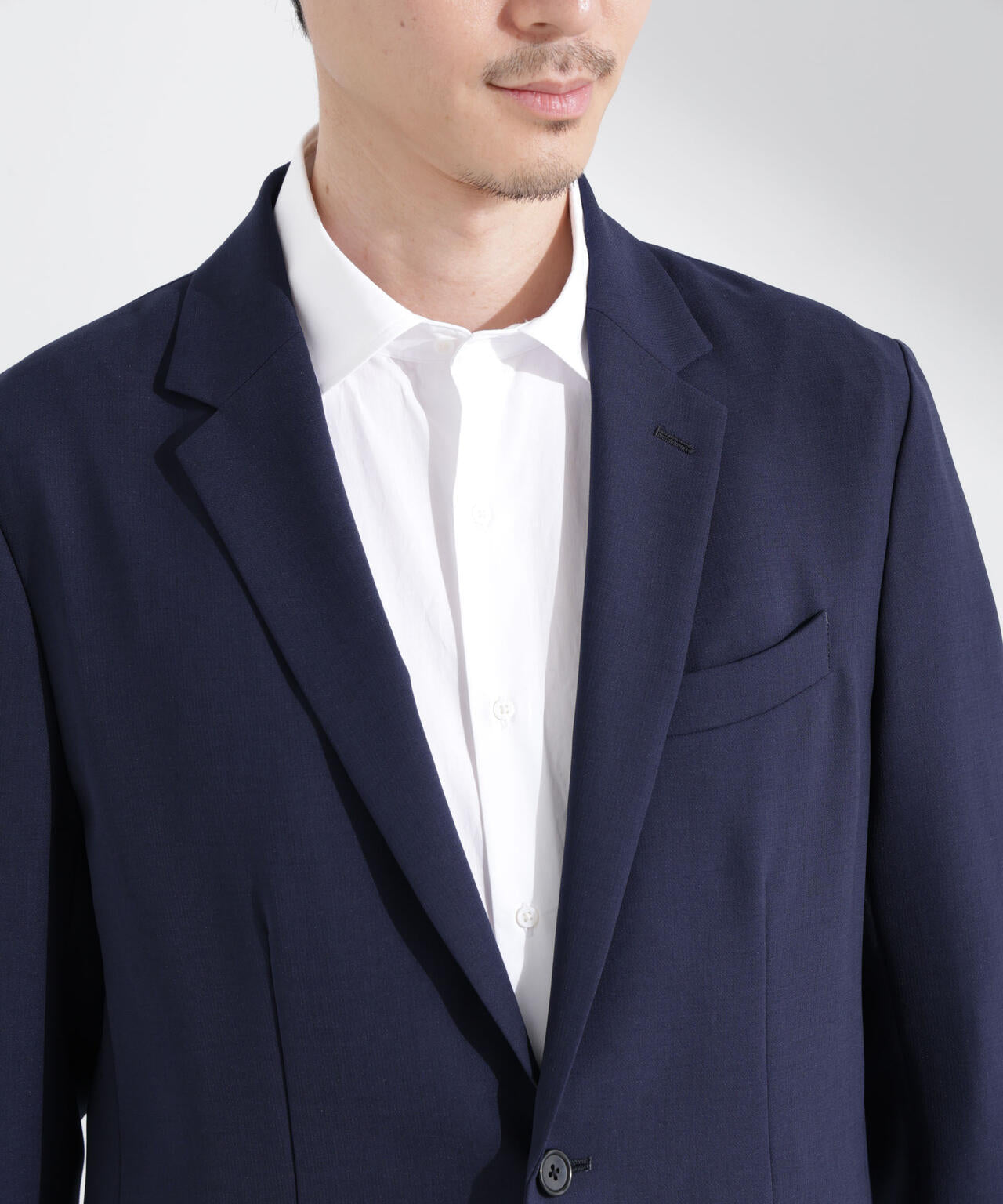 「N JACKET PREMIUM」強撚ピケストレッチジャケット(セットアップ可)