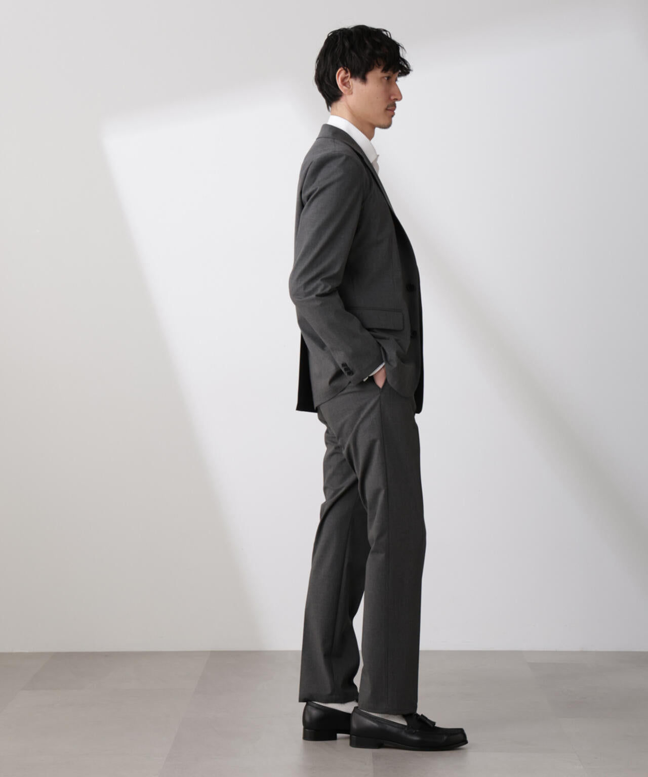 ｢N JACKET BASIC｣トロピカルストレッチジャケット（セットアップ可）