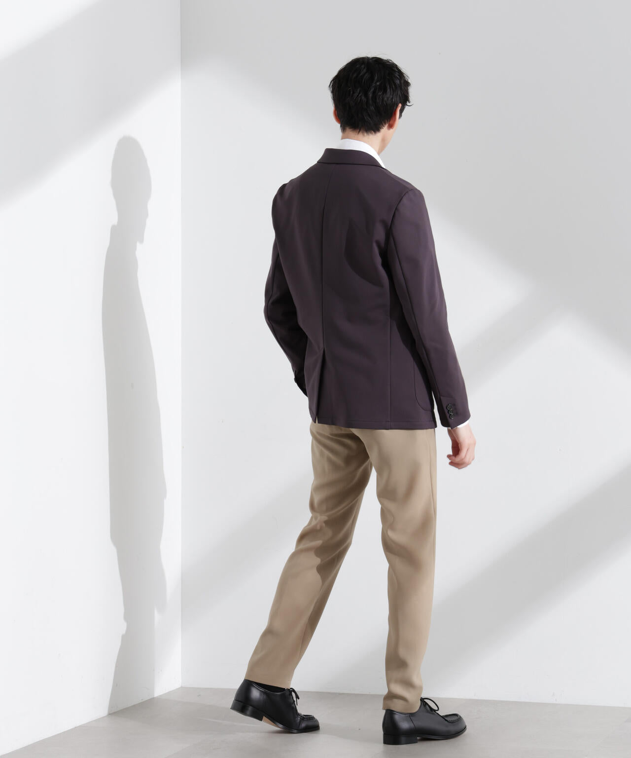 「N JACKET BASIC」TEXBRID(R)ポンチストレッチジャケット(セットアップ可)