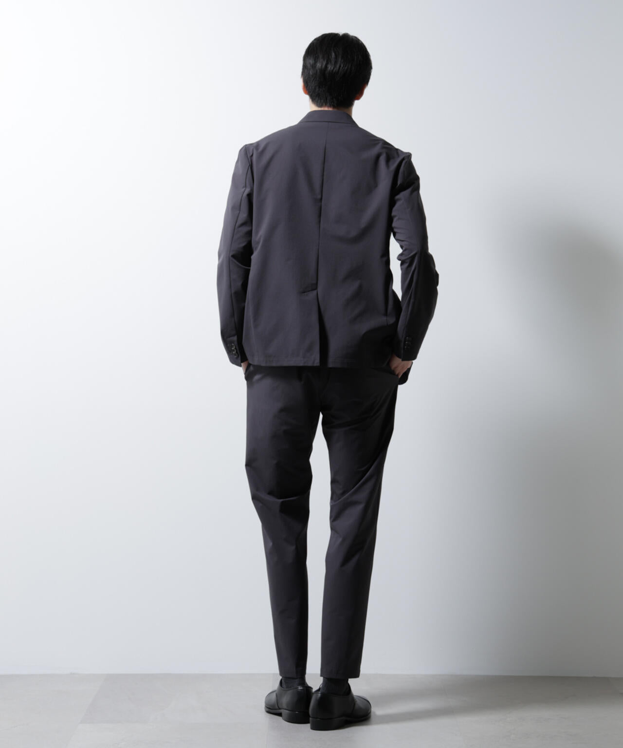 「N JACKET BASIC」ダントツオチール防汚テックストレッチジャケット(セットアップ可)