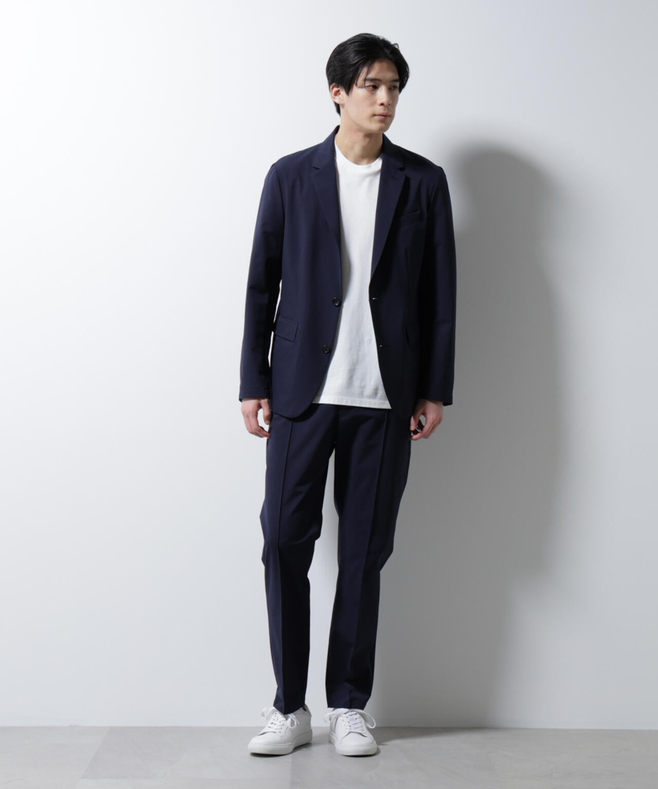 「N JACKET BASIC」ダントツオチール防汚テックストレッチジャケット(セットアップ可)