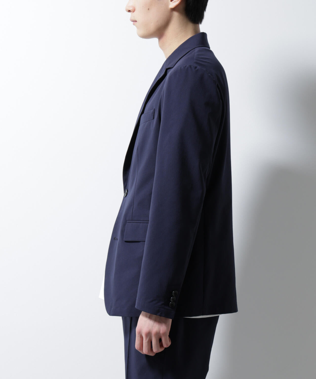 「N JACKET BASIC」ダントツオチール防汚テックストレッチジャケット(セットアップ可)