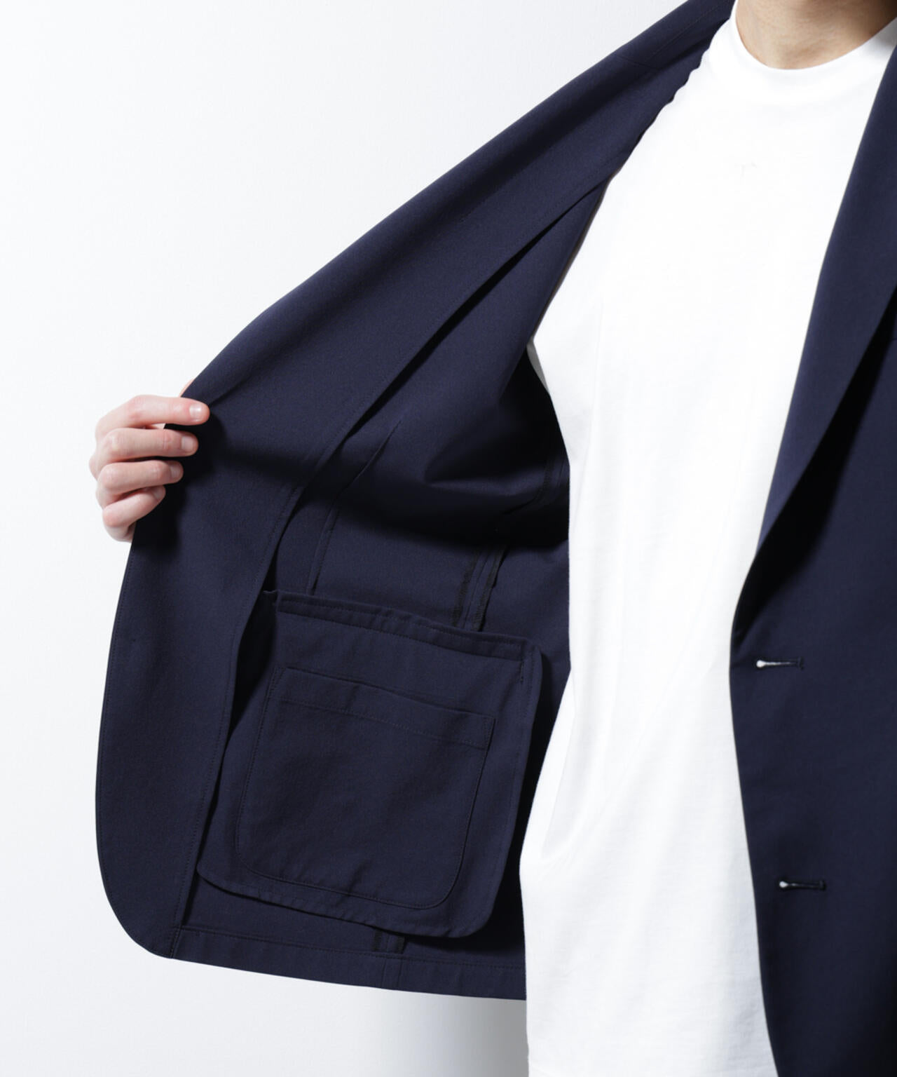 「N JACKET BASIC」ダントツオチール防汚テックストレッチジャケット(セットアップ可)