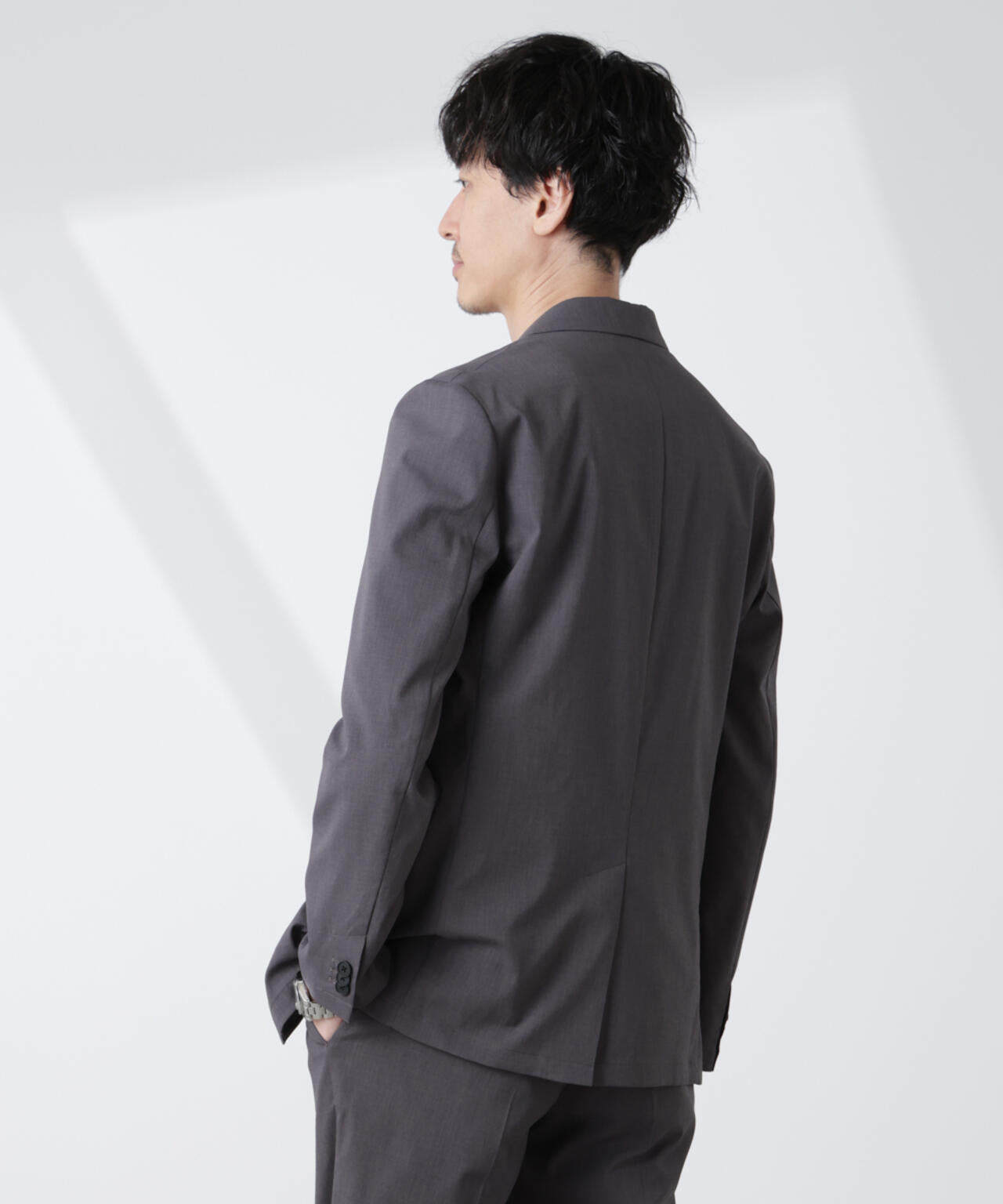 ｢Damerino｣TEXBRID(R)×ECOBLUEトロストレッチセットアップ