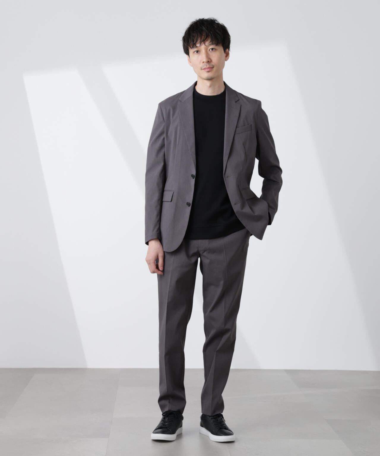 ｢Damerino｣TEXBRID(R)×ECOBLUEトロストレッチセットアップ