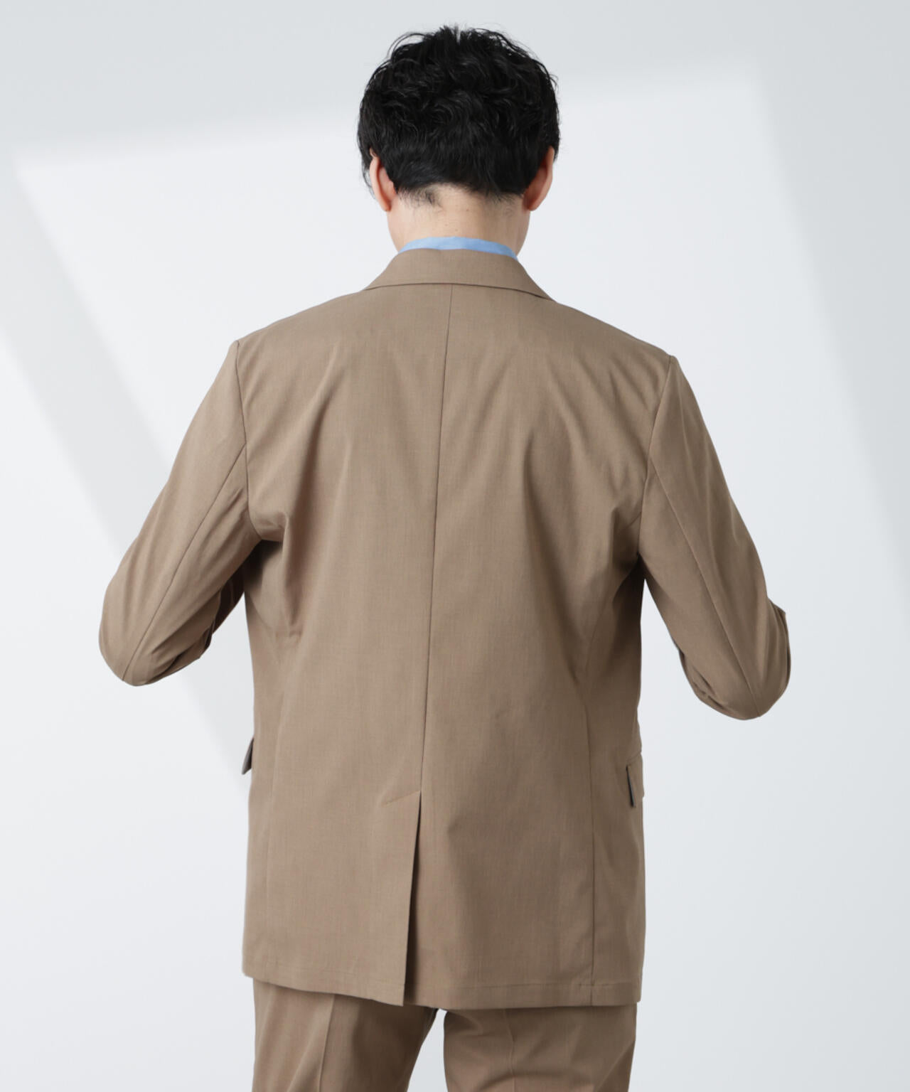 ｢Damerino｣TEXBRID(R)×ECOBLUEトロストレッチセットアップ
