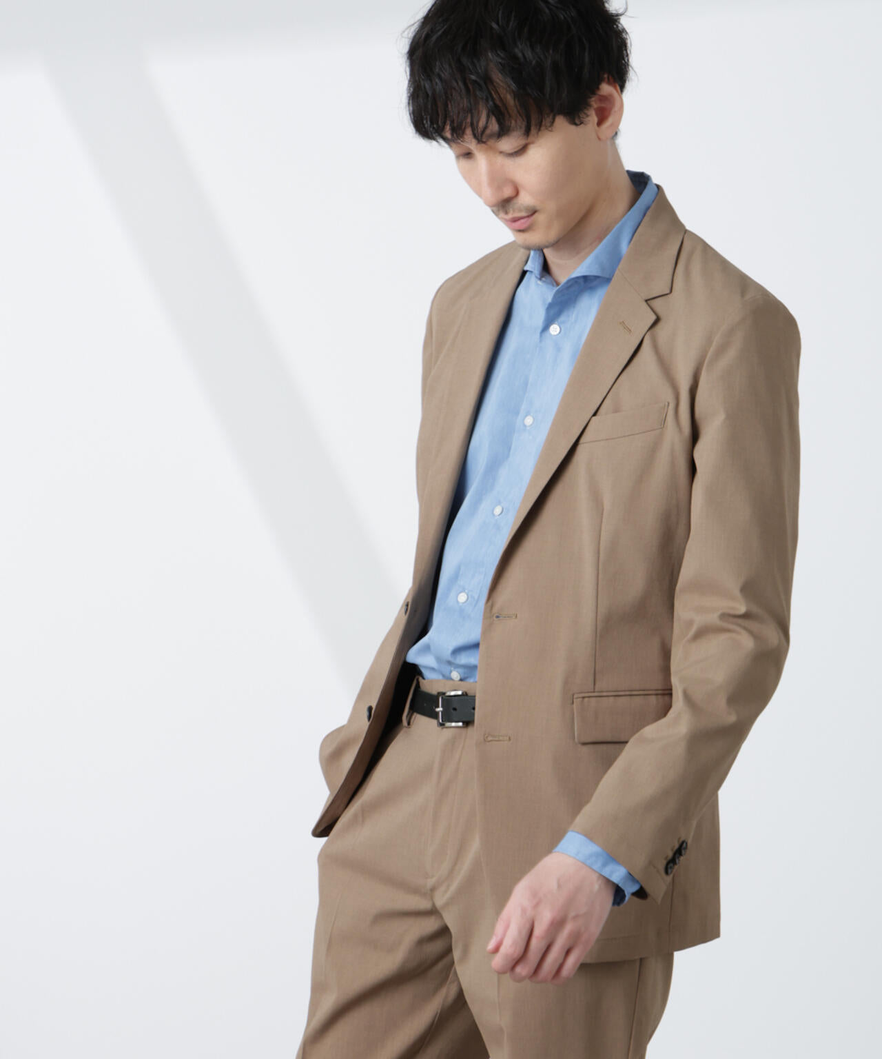 ｢Damerino｣TEXBRID(R)×ECOBLUEトロストレッチセットアップ