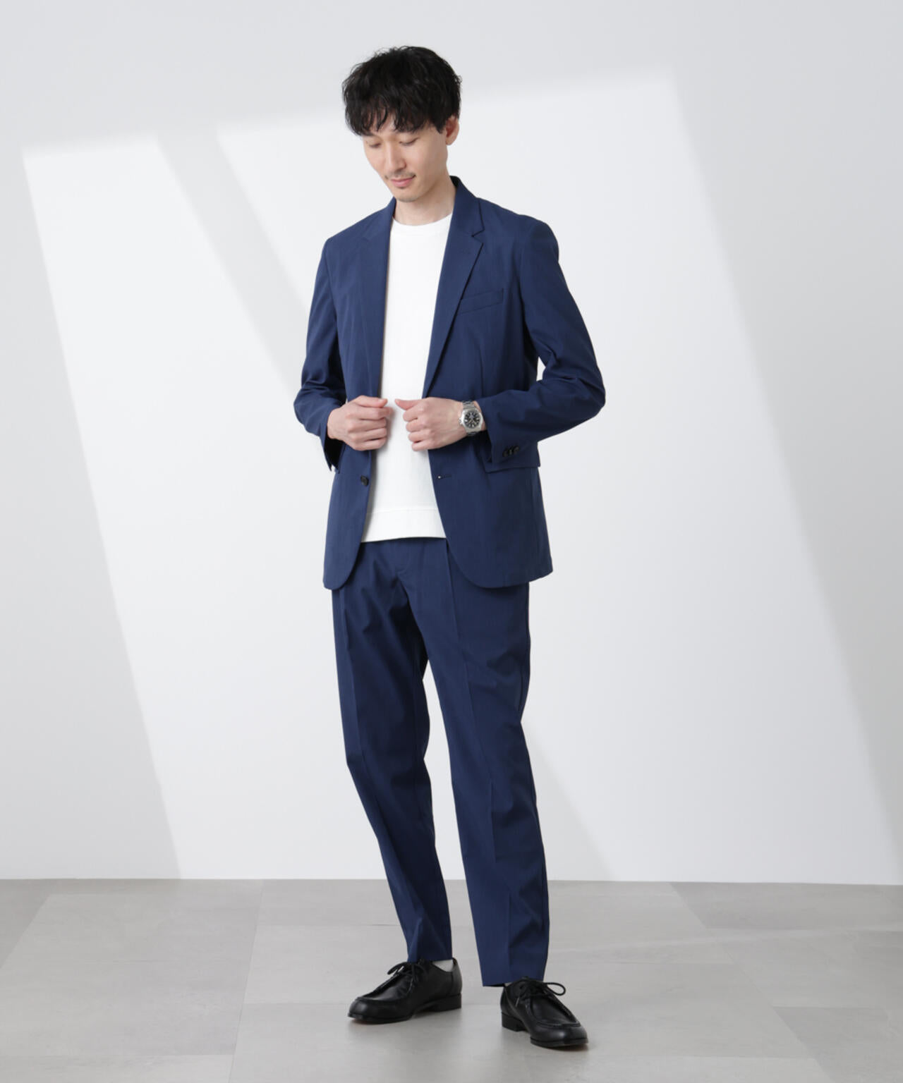 ｢Damerino｣TEXBRID(R)×ECOBLUEトロストレッチセットアップ