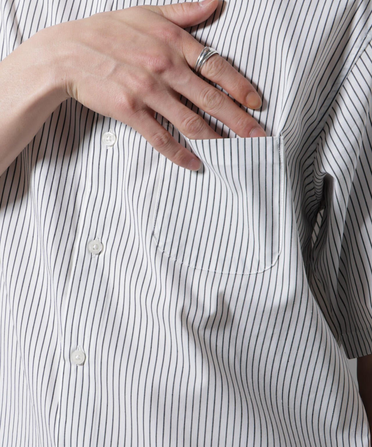 「ICE FLOW LINEN」バリエーションシャツ 半袖