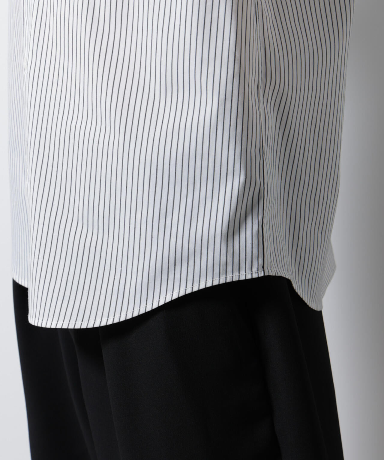 「ICE FLOW LINEN」バリエーションシャツ 半袖