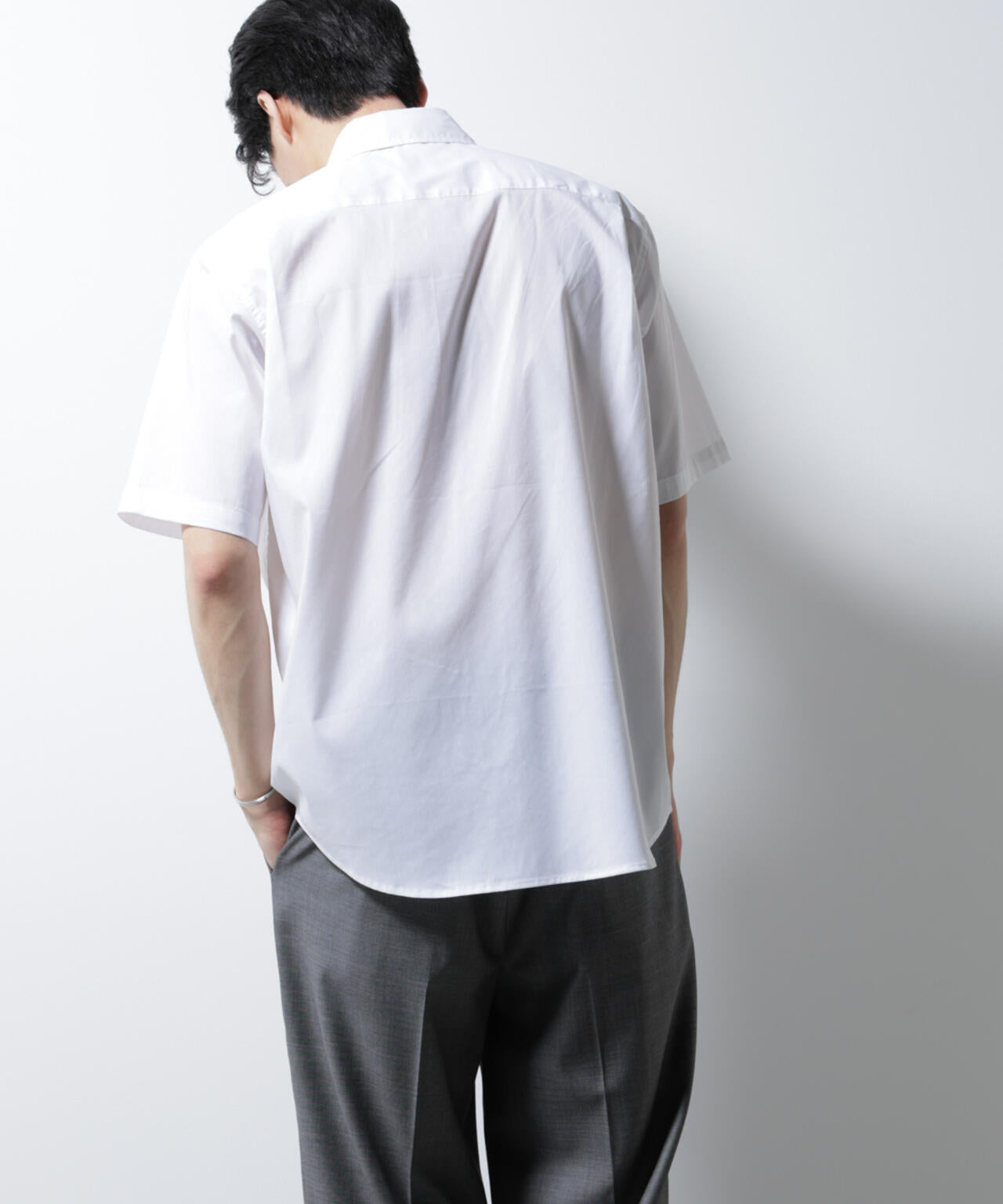 ｢ICE FLOW LINEN｣レギュラーカラーシャツ 半袖