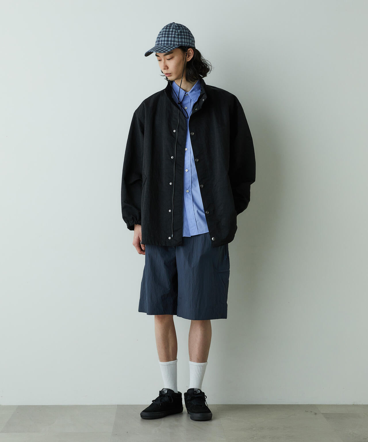 「HOTEL PALACE」オテルパラス レギュラーカラールーズシルエット 半袖シャツ