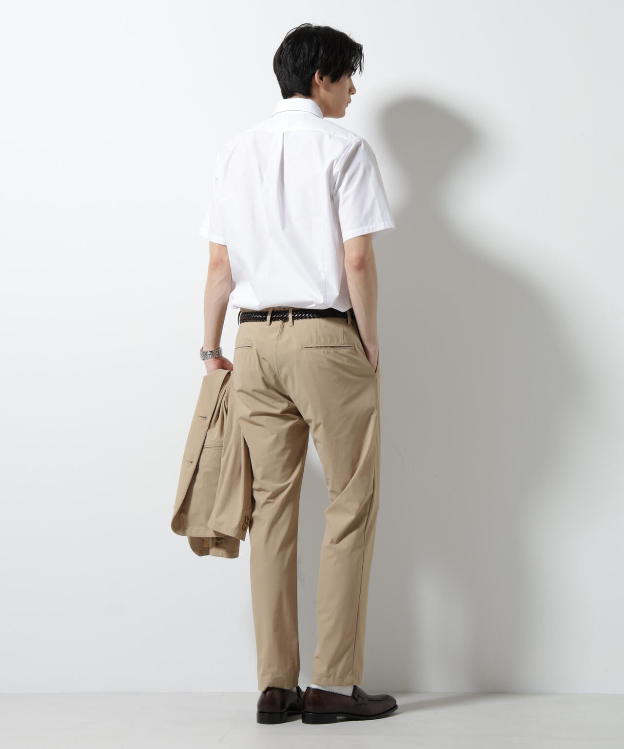 「N shirt」 速乾 セミワイドカラーシャツ半袖