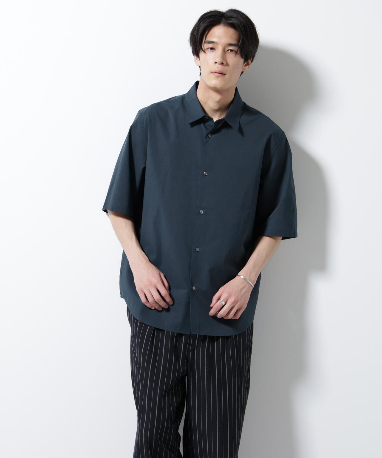 TEXBRID(R)レギュラーカラーシャツ 半袖