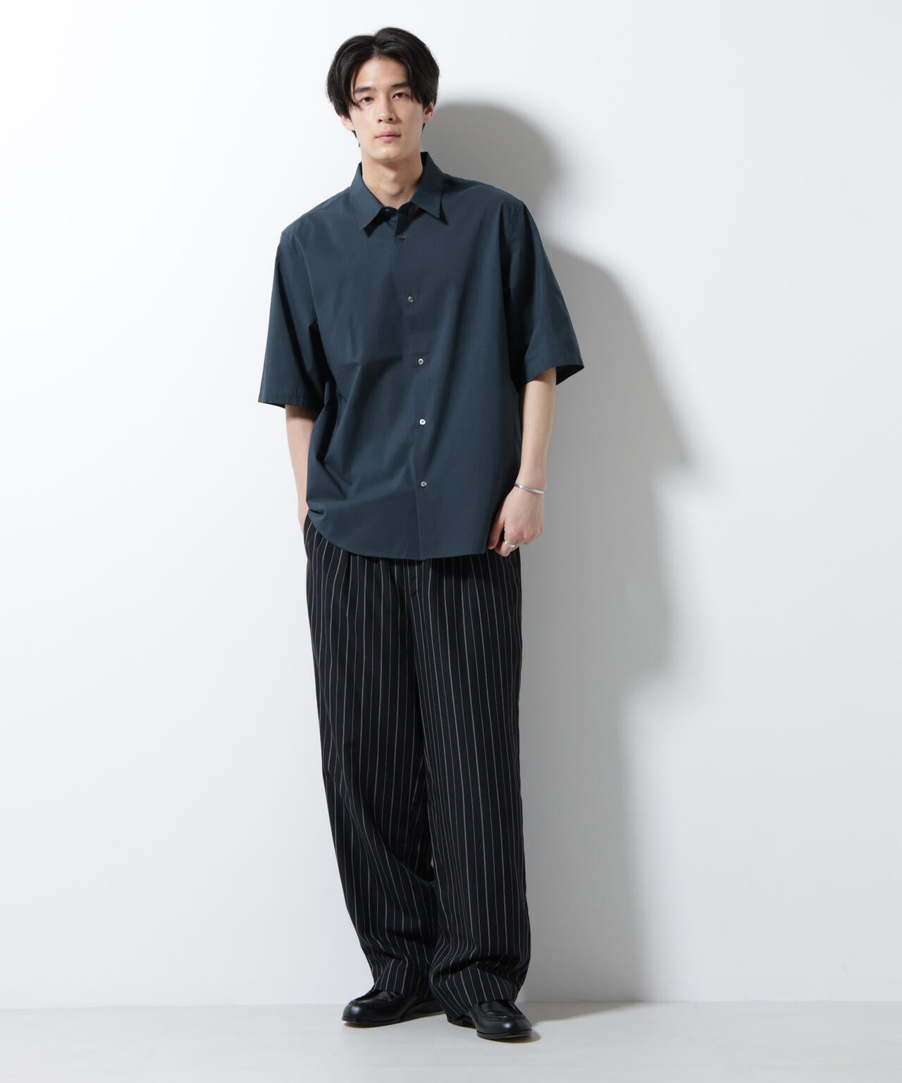 TEXBRID(R)レギュラーカラーシャツ 半袖