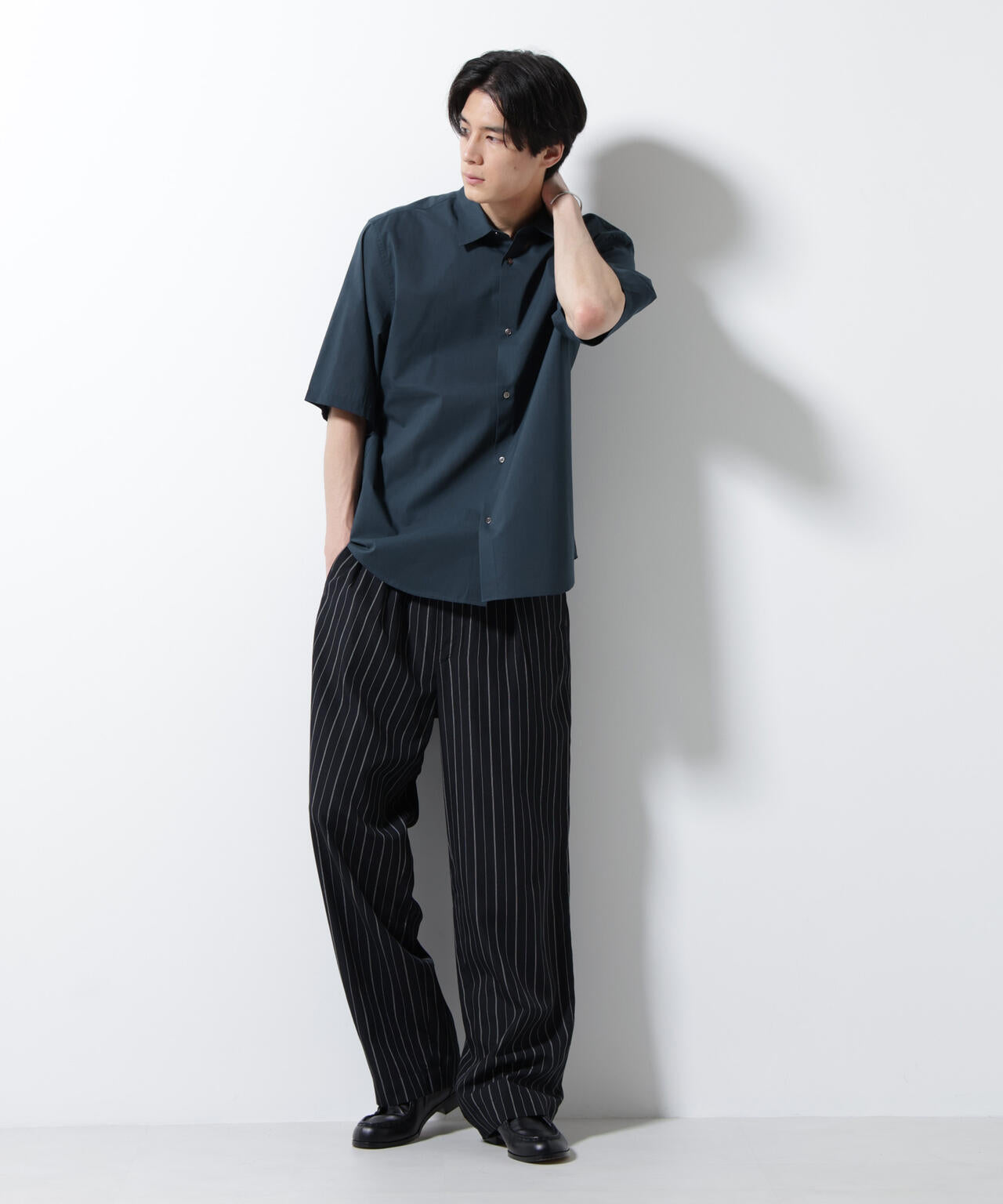 TEXBRID(R)レギュラーカラーシャツ 半袖