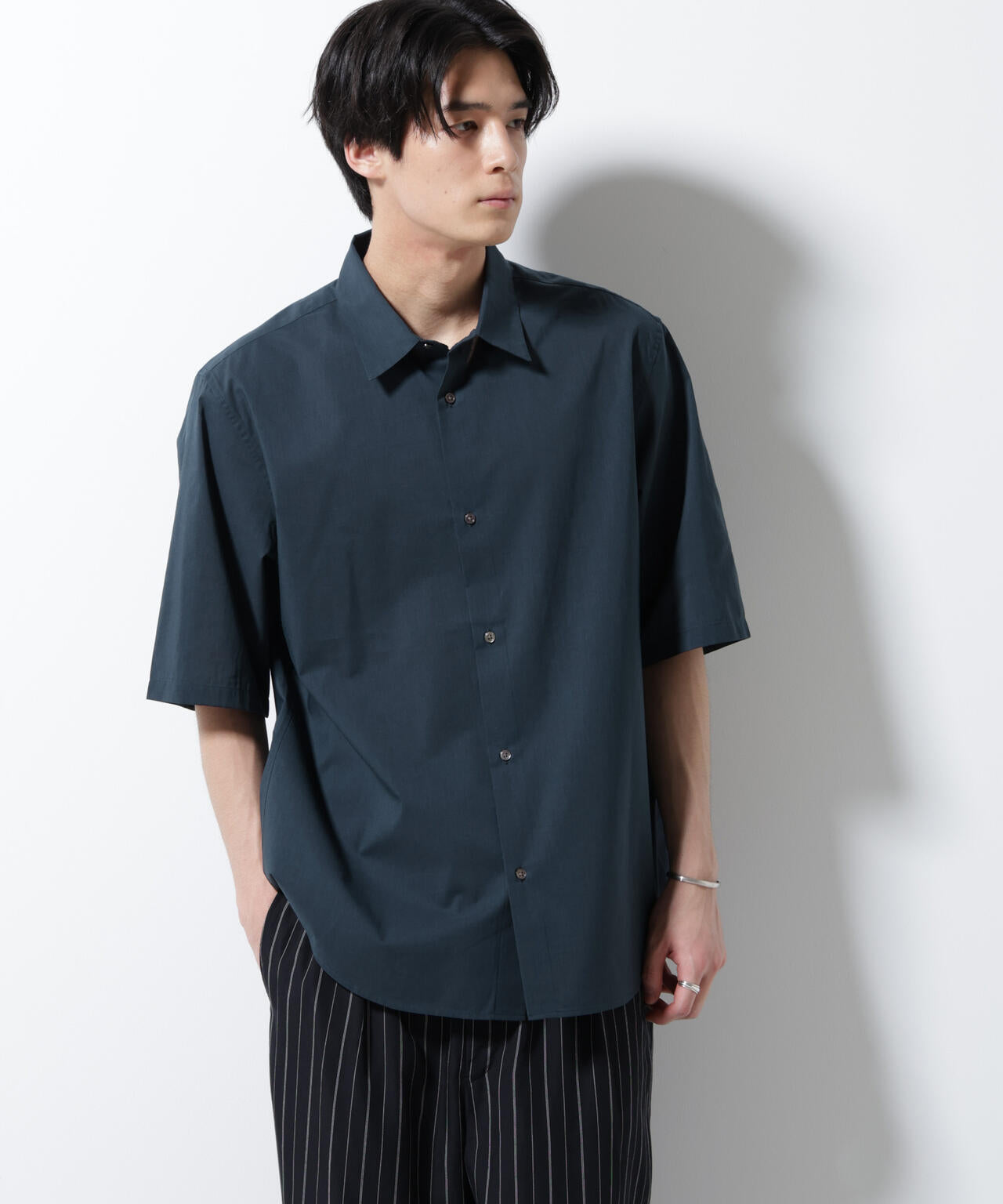 TEXBRID(R)レギュラーカラーシャツ 半袖