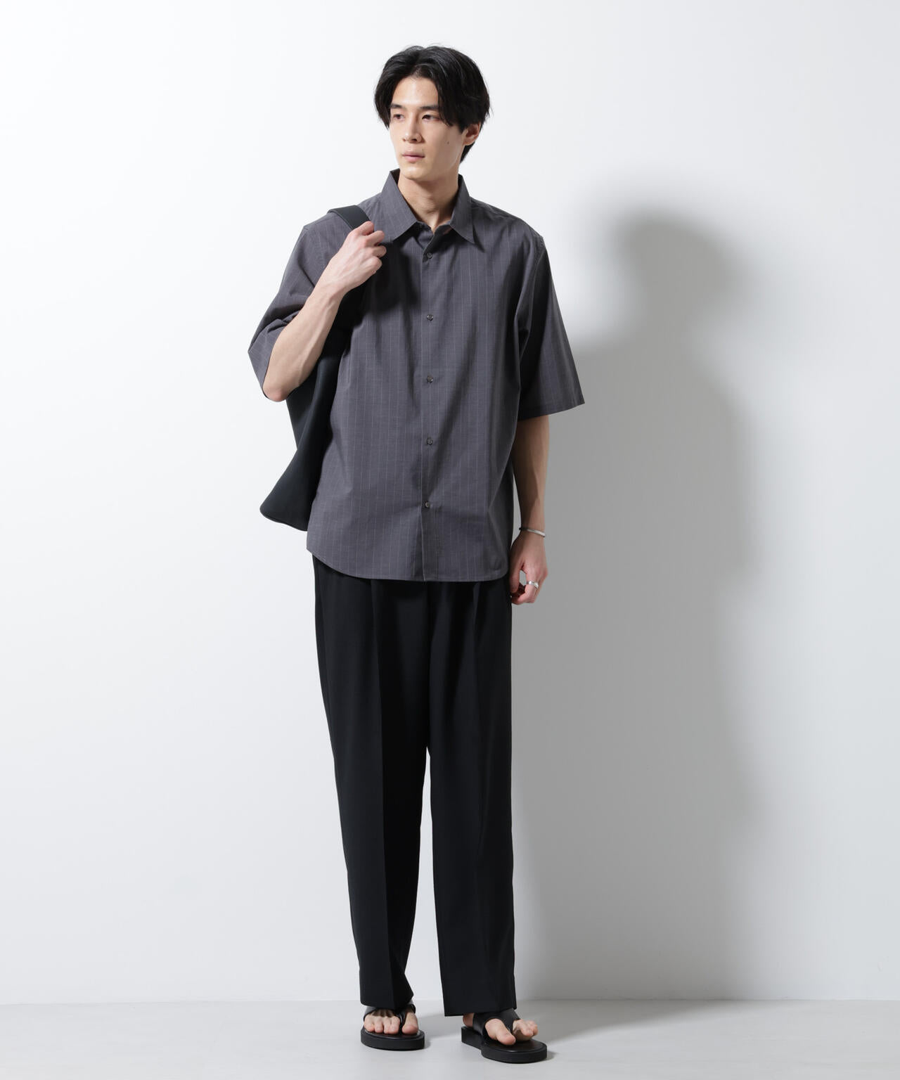 TEXBRID(R)レギュラーカラーシャツ 半袖