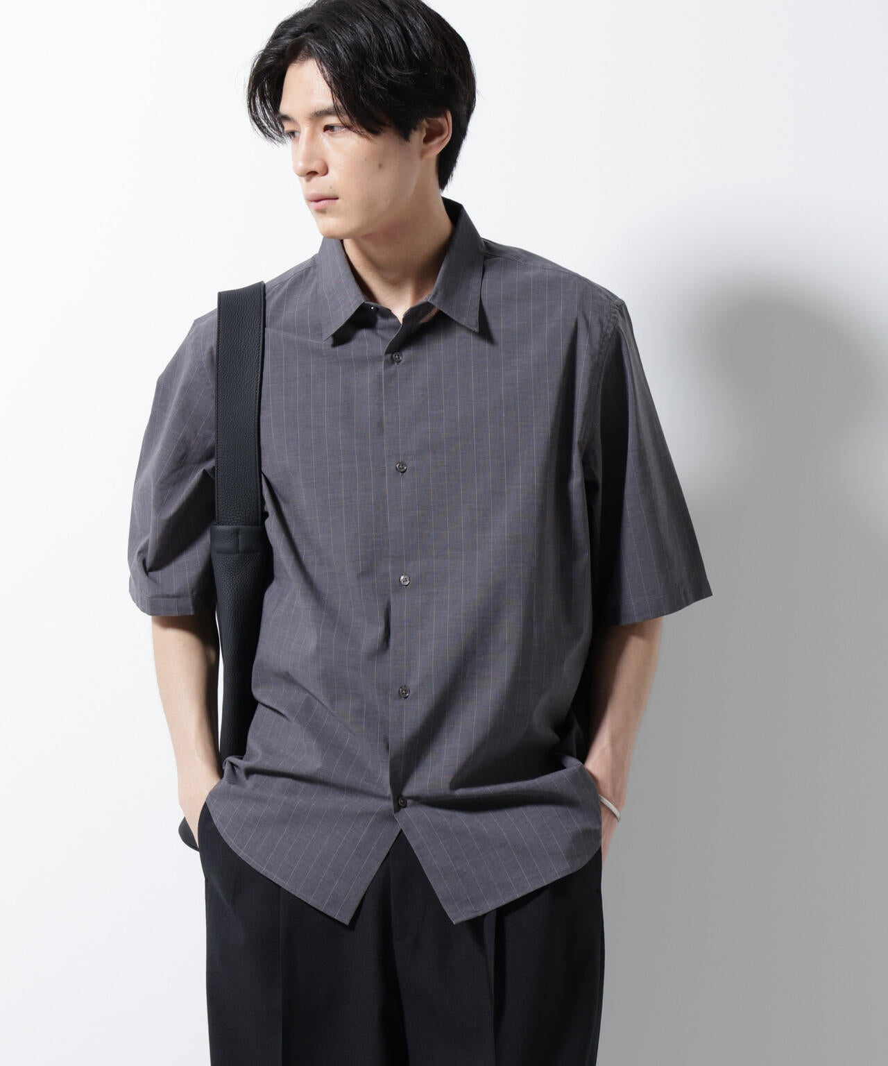 TEXBRID(R)レギュラーカラーシャツ 半袖