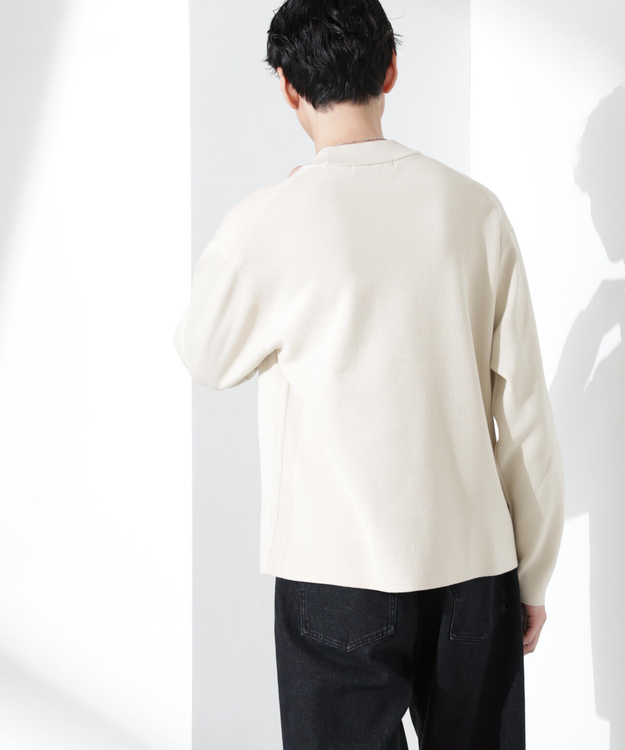 14ゲージミラノリブ ジャケTEE 長袖 （手洗い可能）